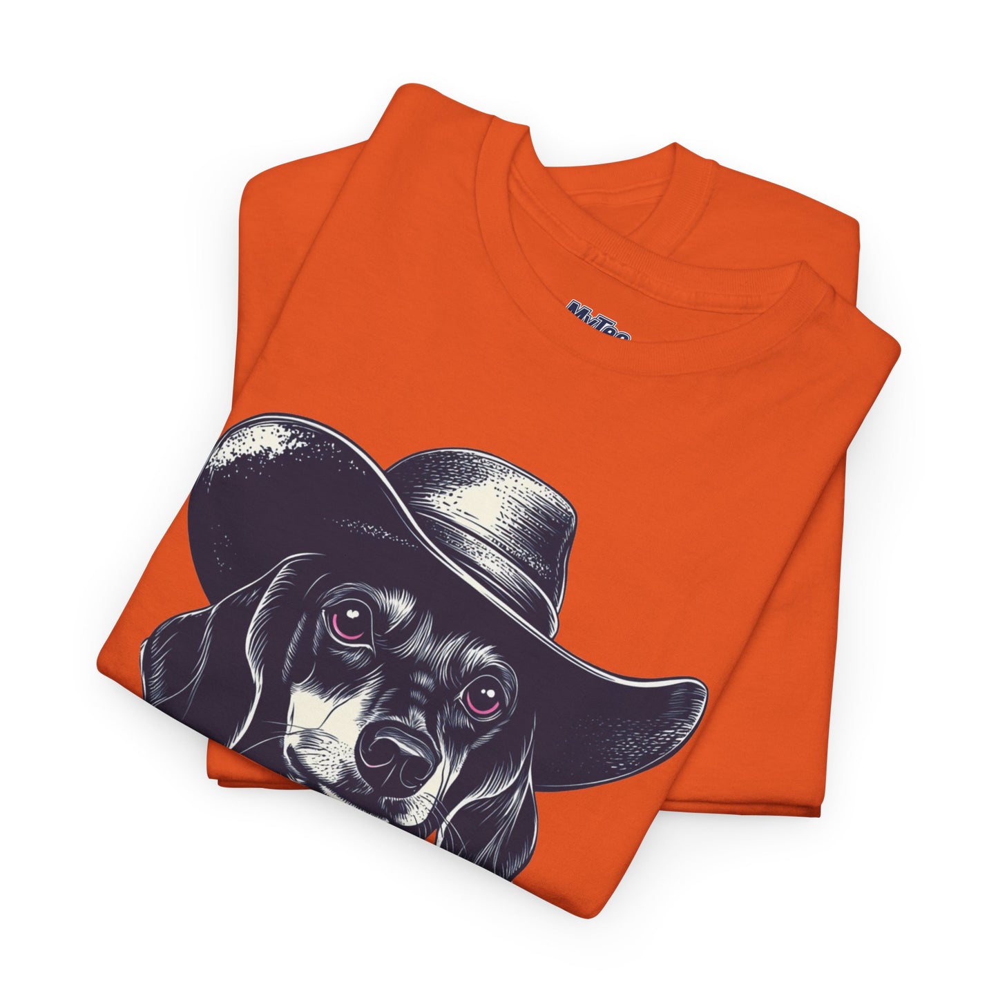 Dachshund Cowgirl Vibes T-Shirt – Pink Bandana Pup Shirt