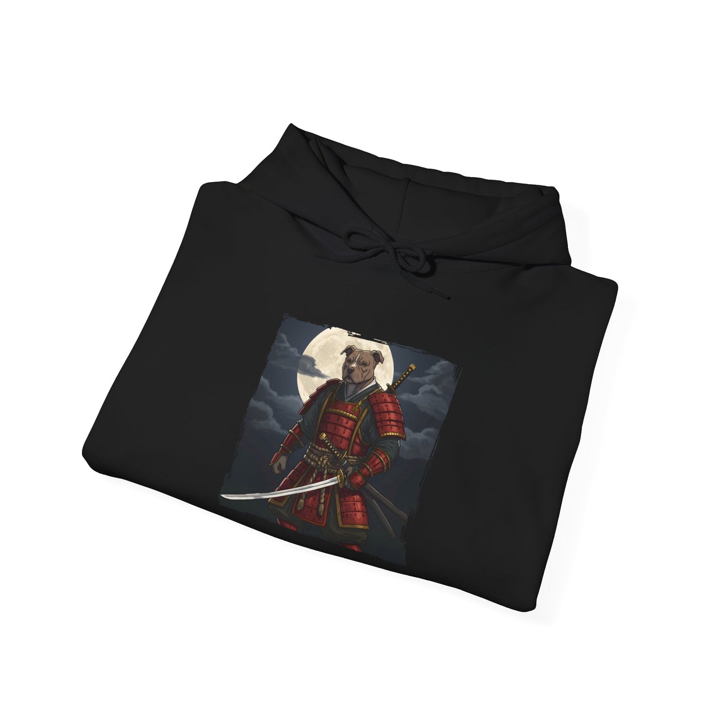 Pitbull Warrior Panda Unisex Hoodie For Anime Lovers | Unique Graphic Pullover for Gifts