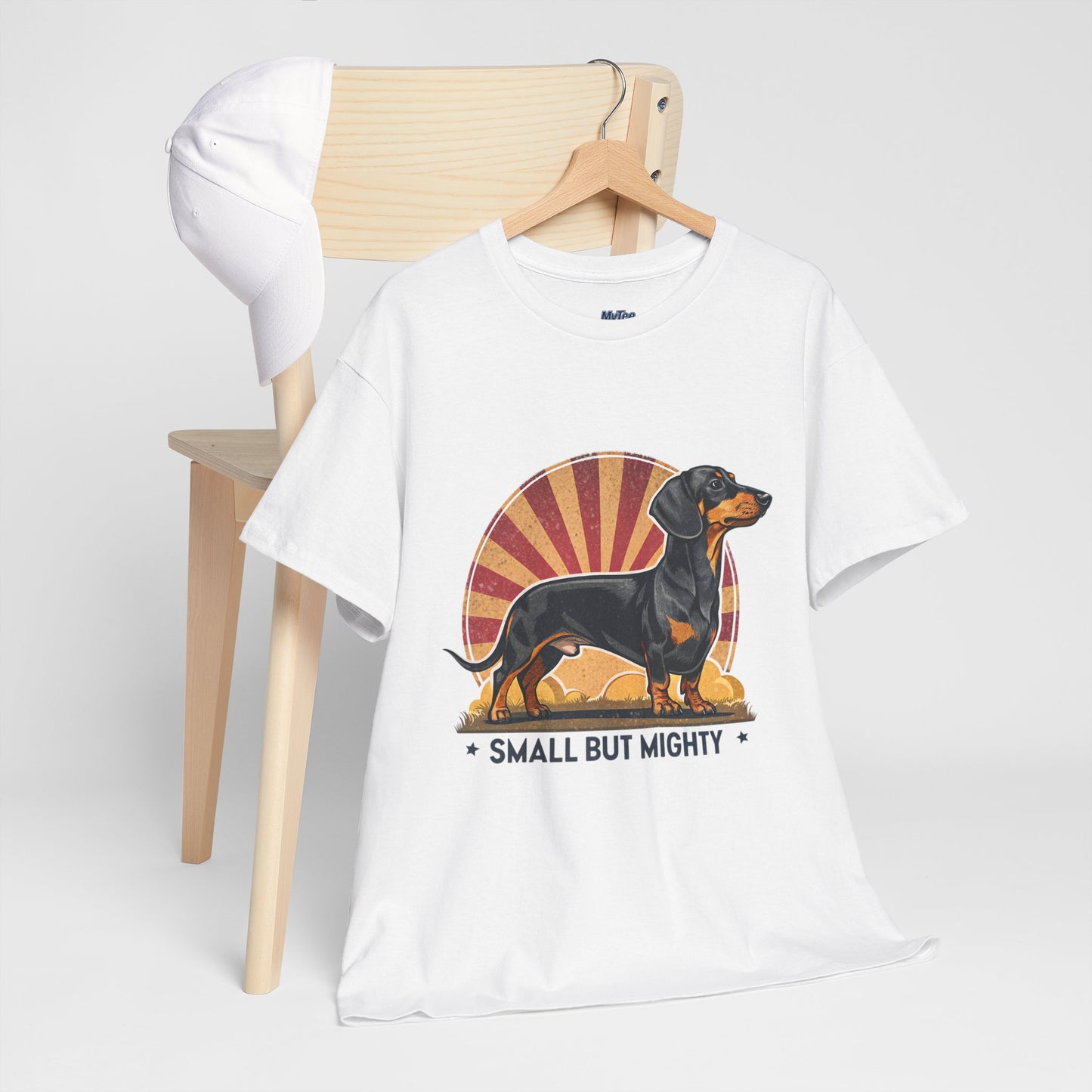 Small But Mighty Dachshund Lover Unisex T-Shirts