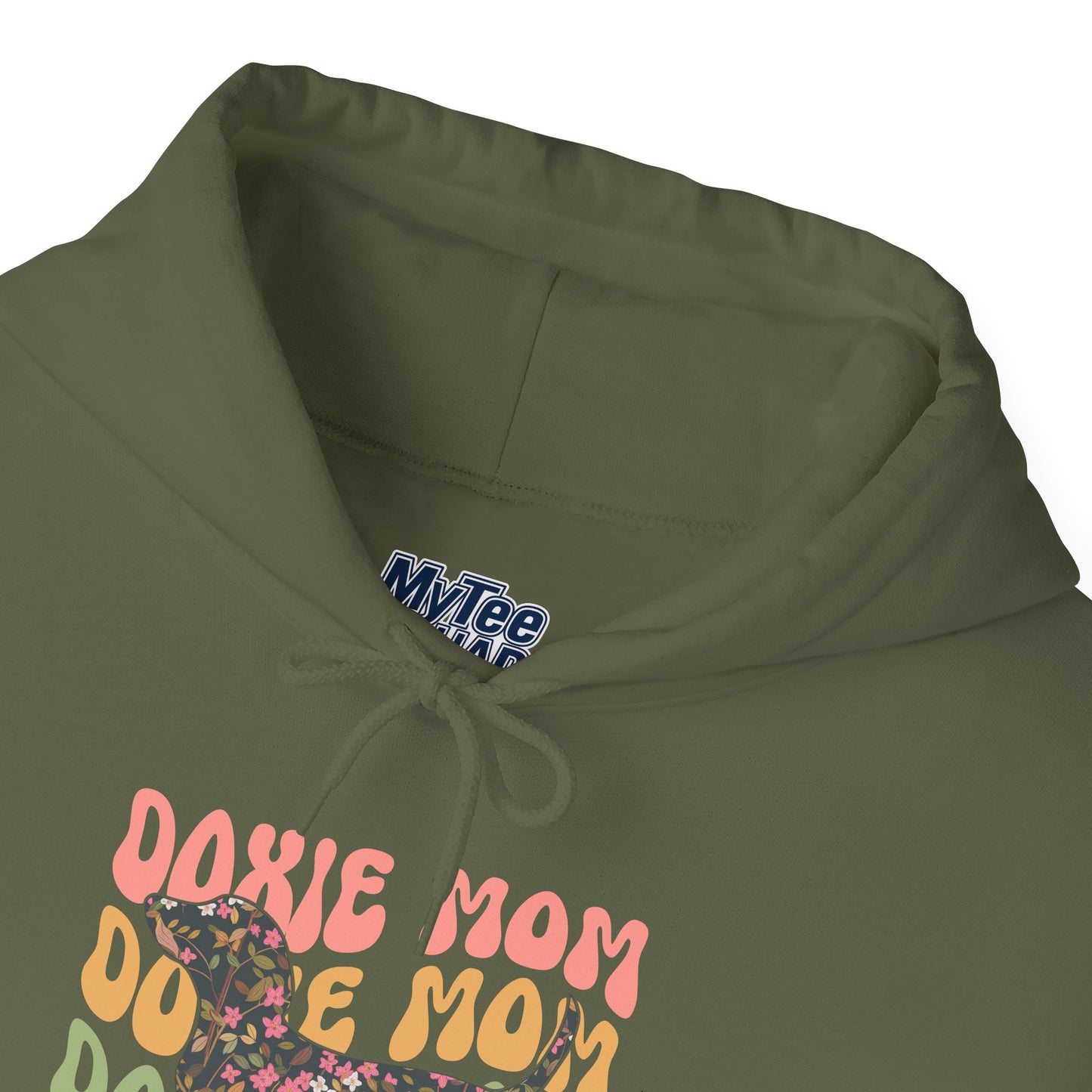Doxie Mom Retro Hoodie – Cozy Hoodie With Colorful Dog Print