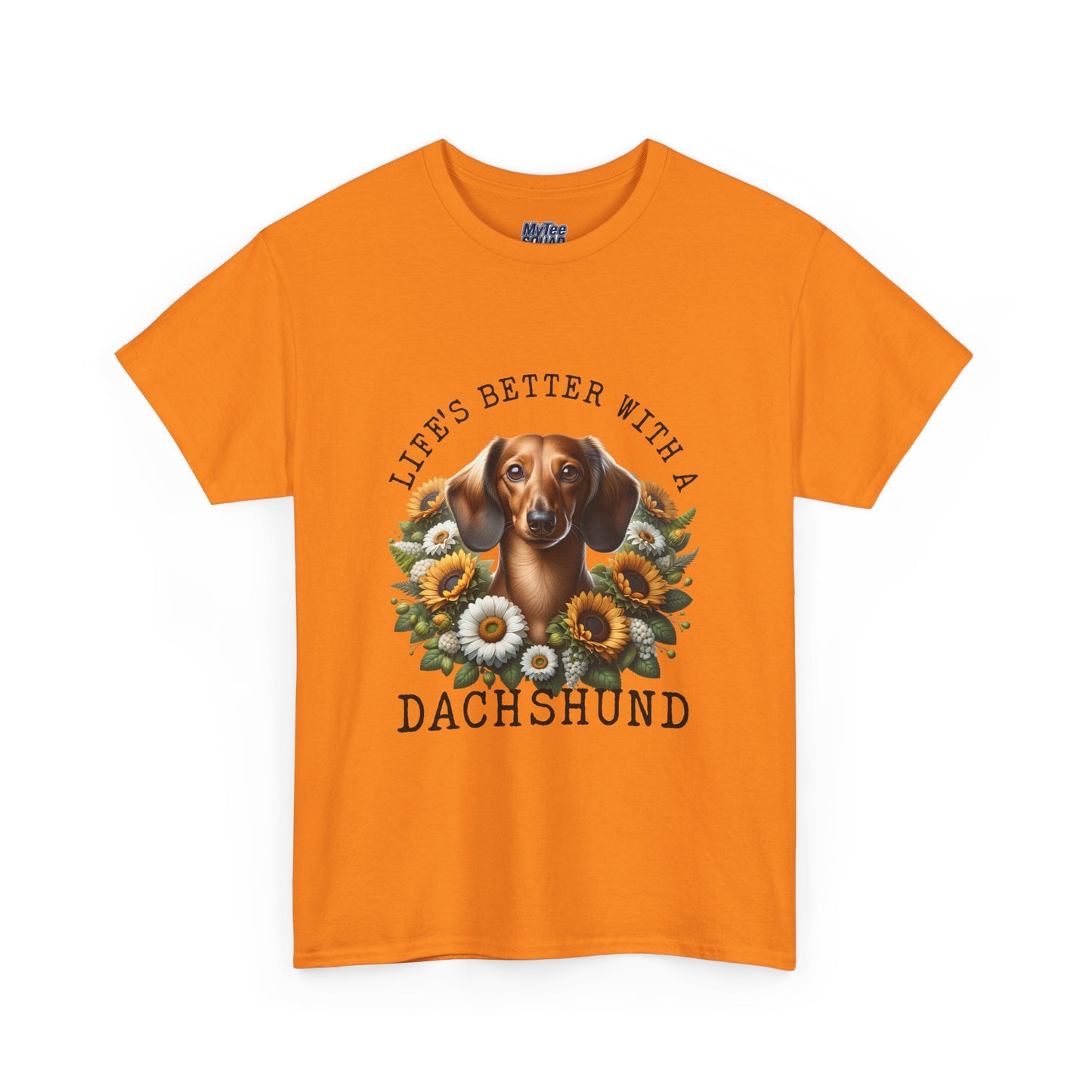Dachshund Sunflower Unisex T-Shirt