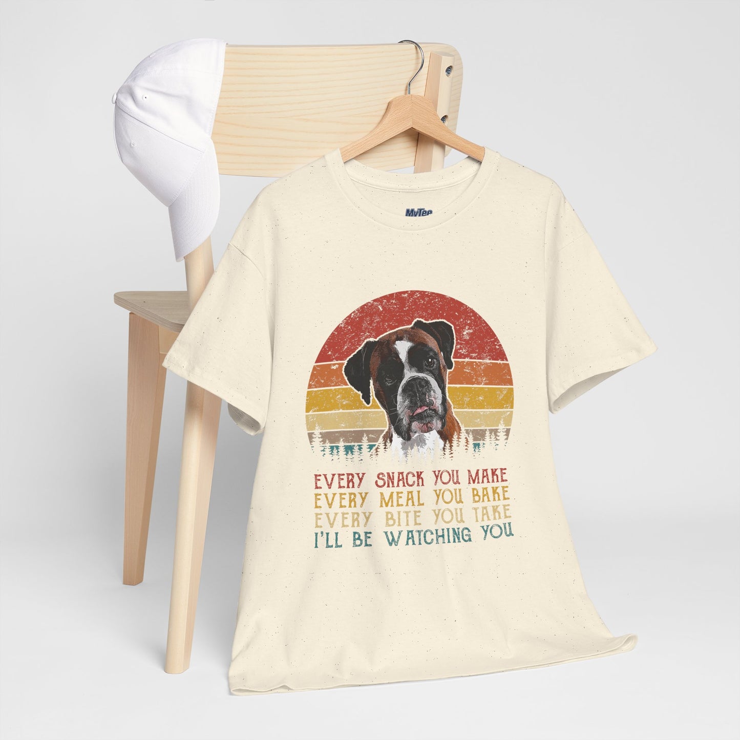 Every Snack You Make Retro Dog Lover - Cotton T-Shirt
