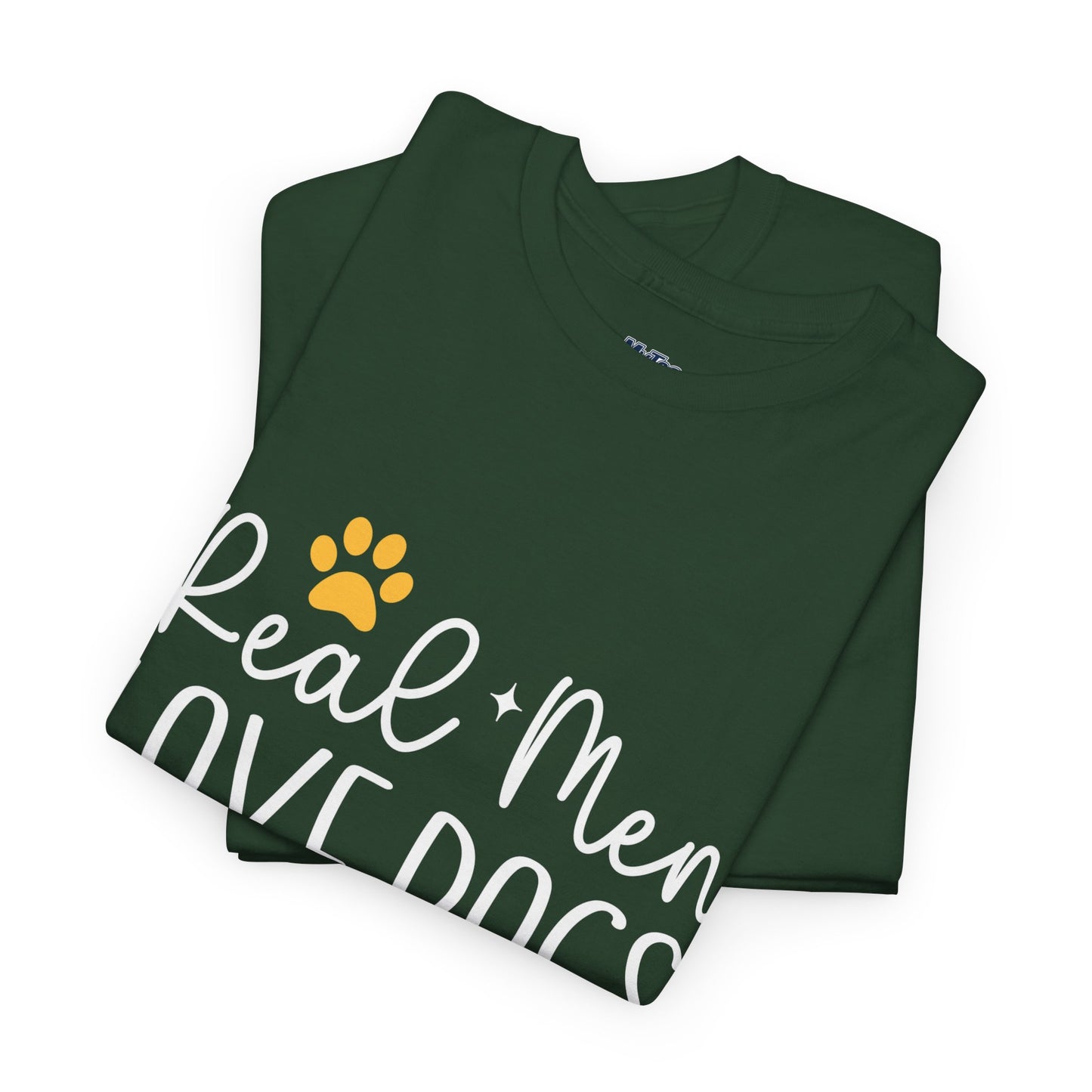 Real Men Love Dogs Cotton T-Shirts | Dog Lover