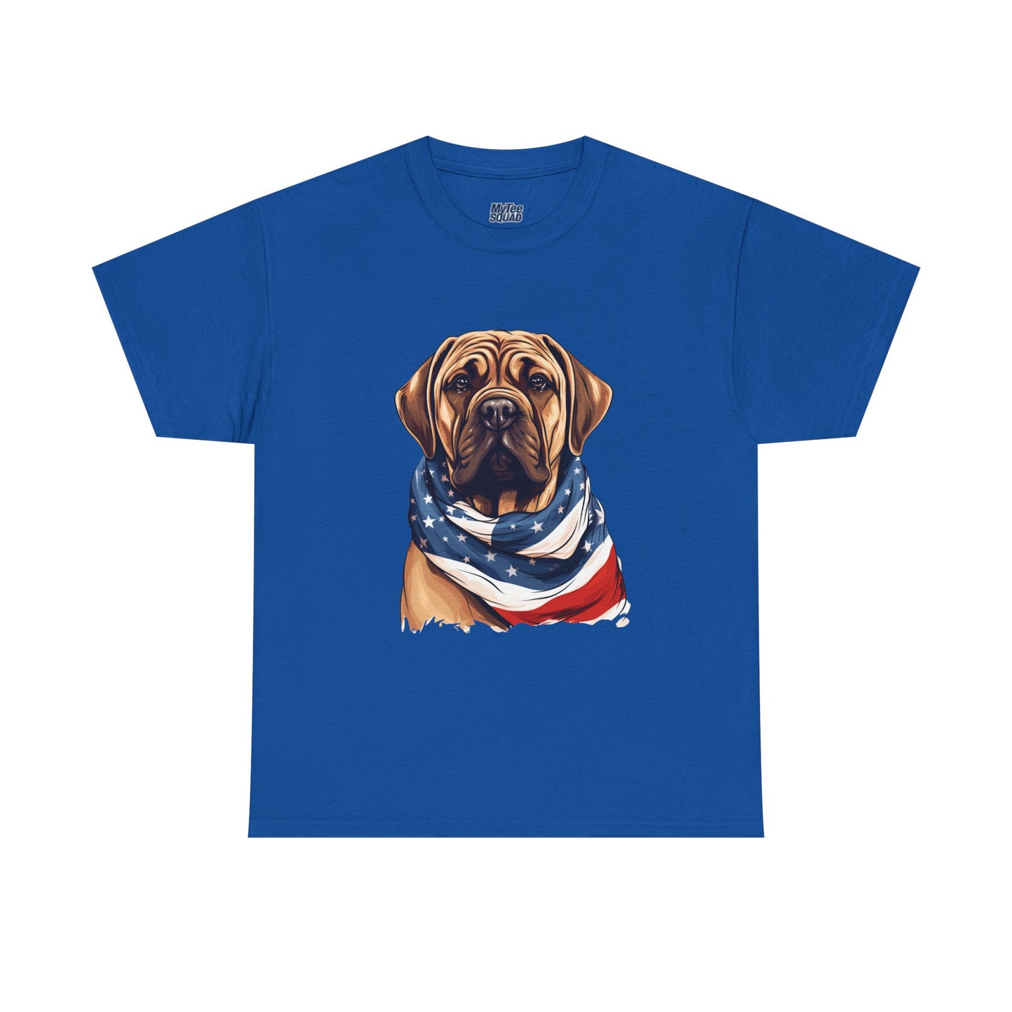 Patriotic Mastiff Unisex T-Shirt