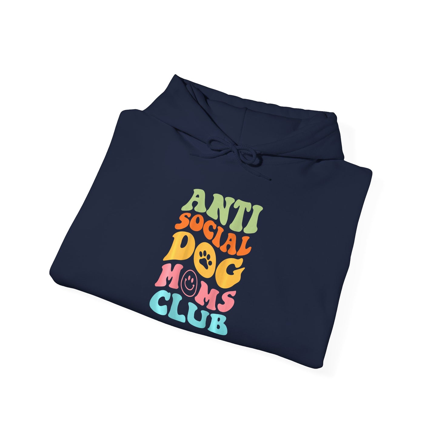 Anti-Social Dog Moms Club Hoodie | Perfect For Casual Outings