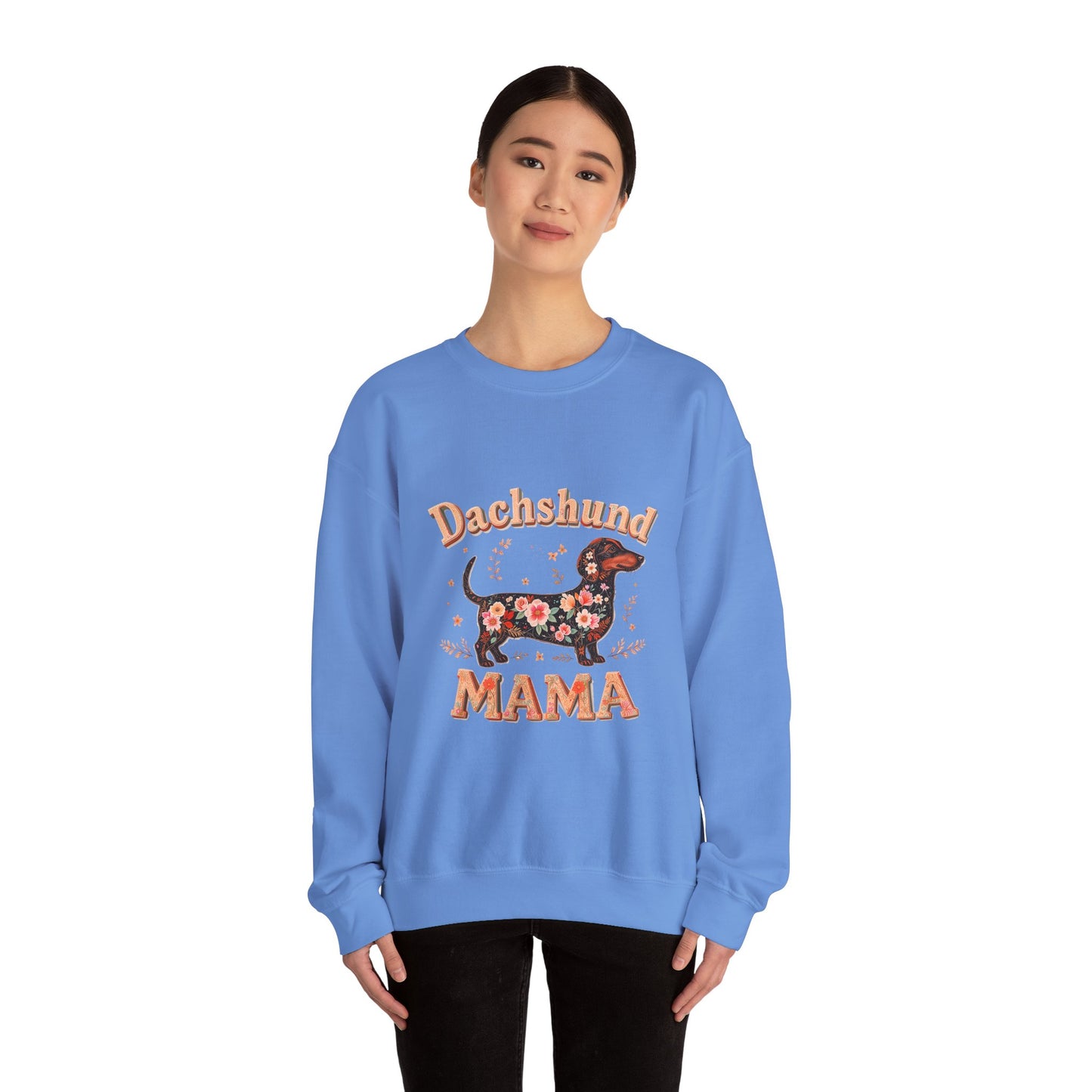 Dachshund Mama Fall Sweatshirt – Perfect For Stylish Dog Moms