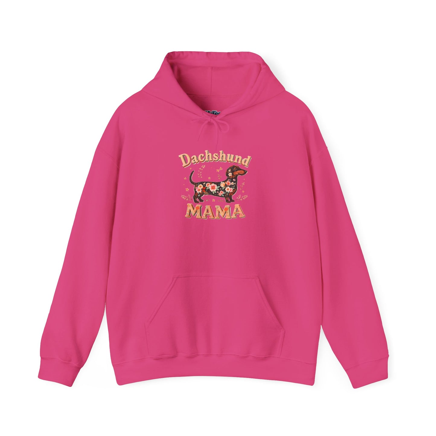 Dachshund Mama Everyday Hoodie – Floral Comfort For Pup Fans