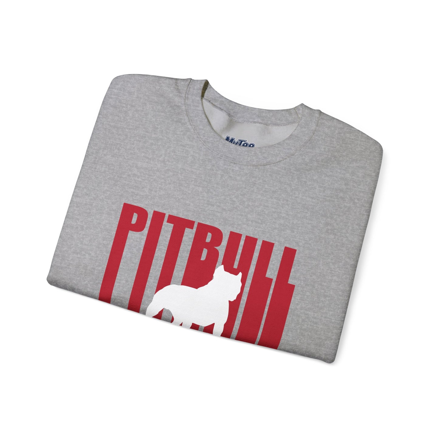 Stylish Pitbull Graphic Unisex Crewneck Sweatshirt | Dog Lover Gift