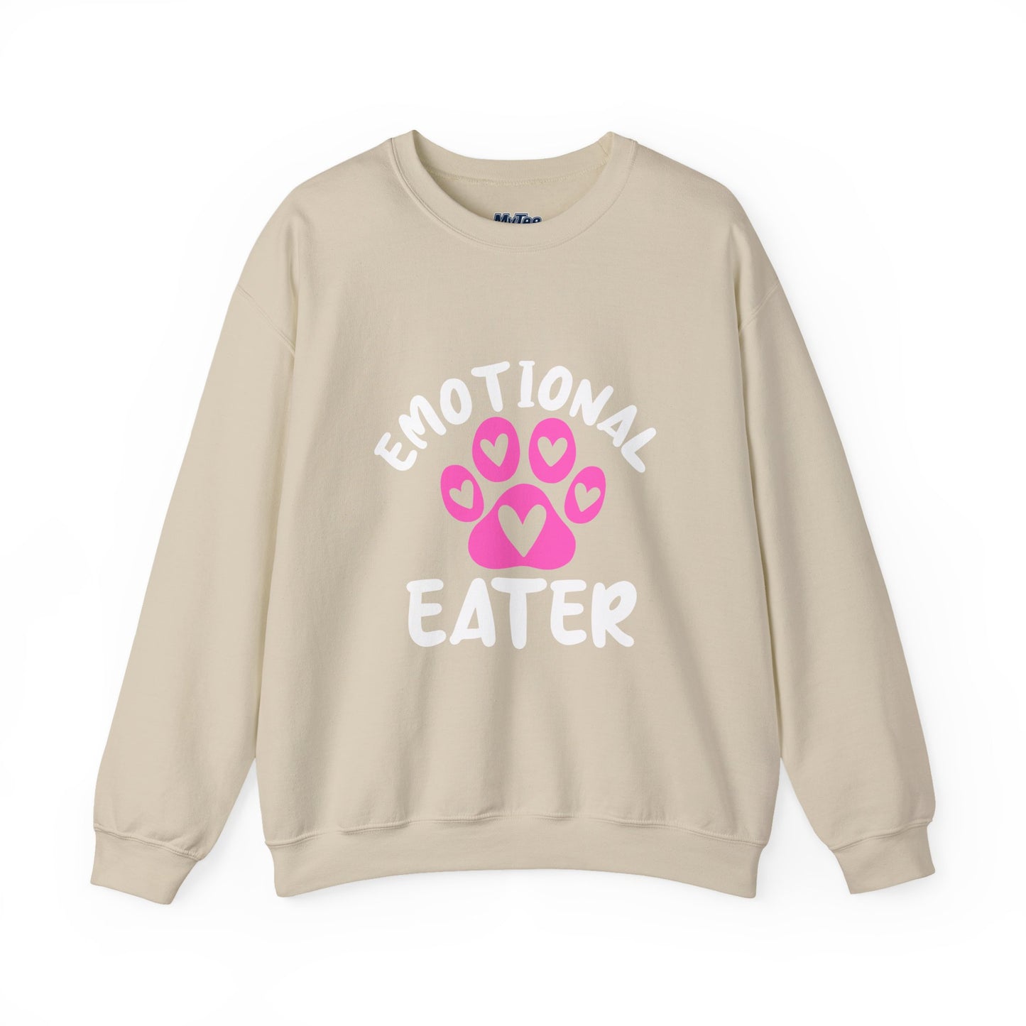 Emotional Eater Sweatshirt – Heart, Paws & Snacks