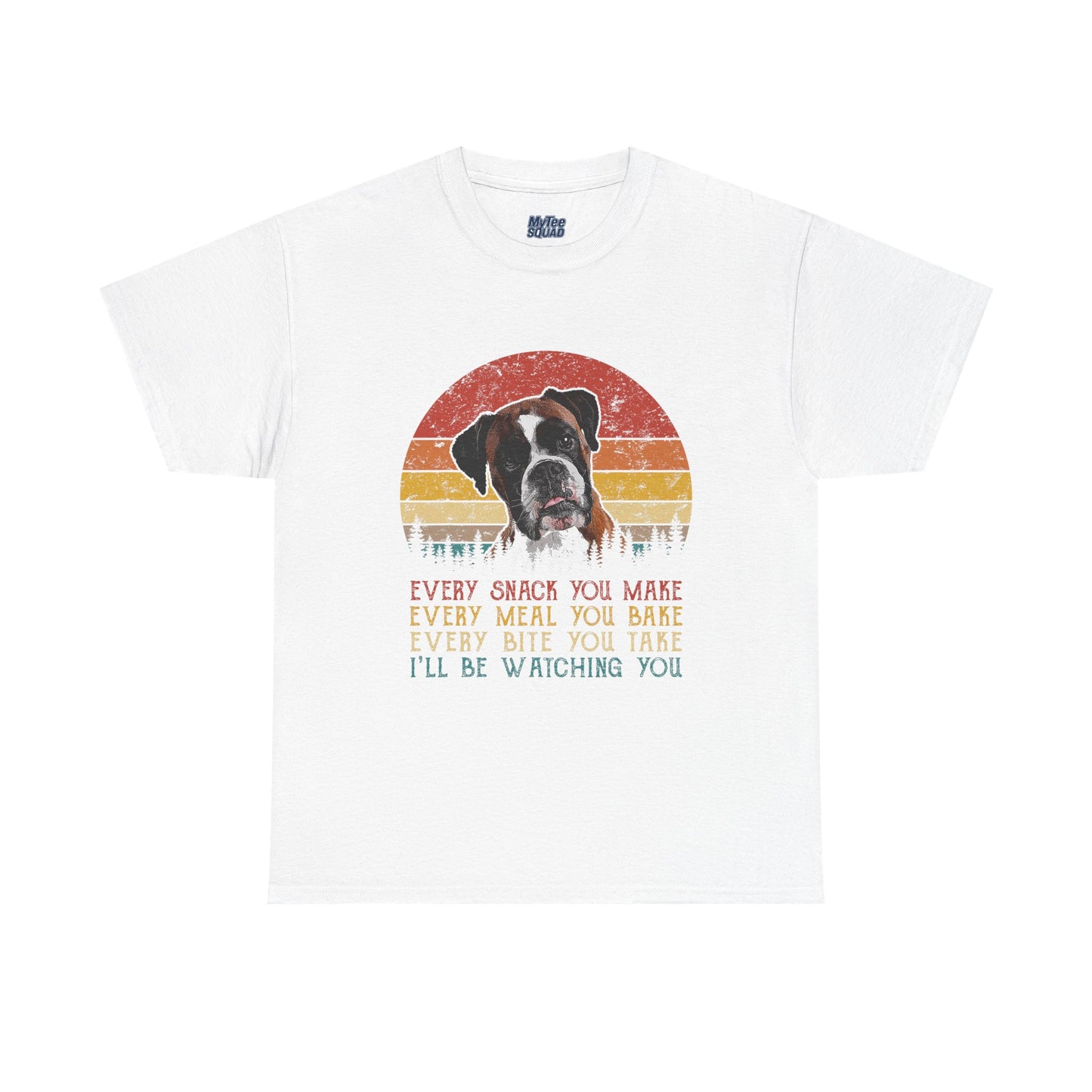 Every Snack You Make Retro Dog Lover - Cotton T-Shirt