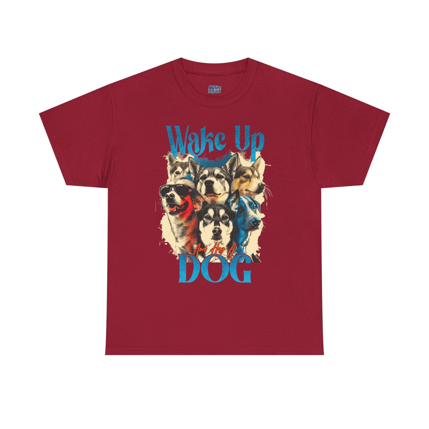 Wake Up Dog Unisex Cotton Tee