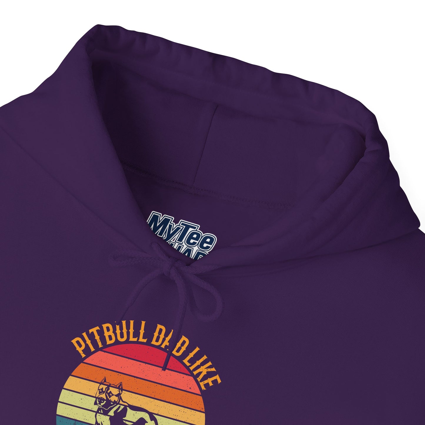 'Pitbull Dad Like A Regular Dad But Cooler' Cozy Hoodie