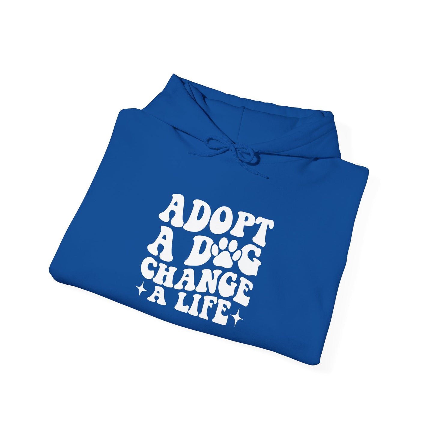 Adopt A Dog Change A Life Unisex Hoodie | Perfect For Animal Lovers