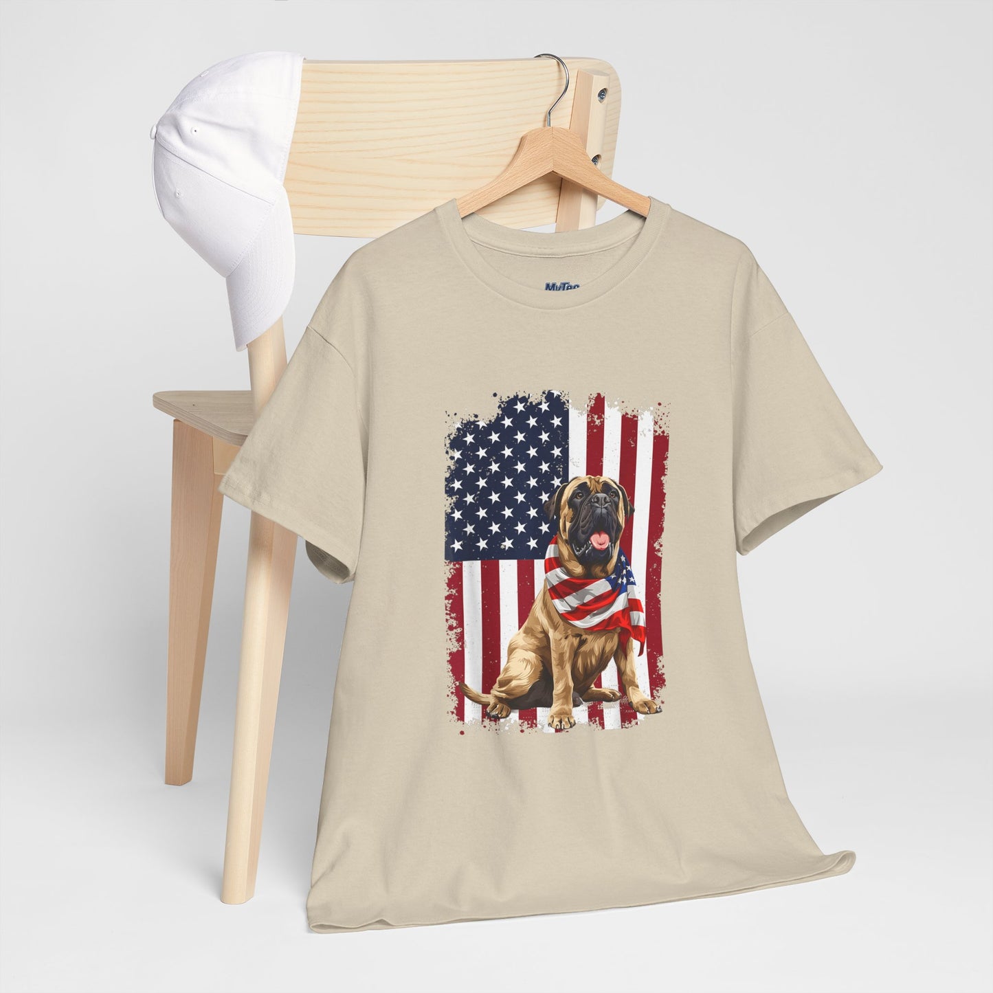 Patriotic English Mastiff Unisex T-Shirt