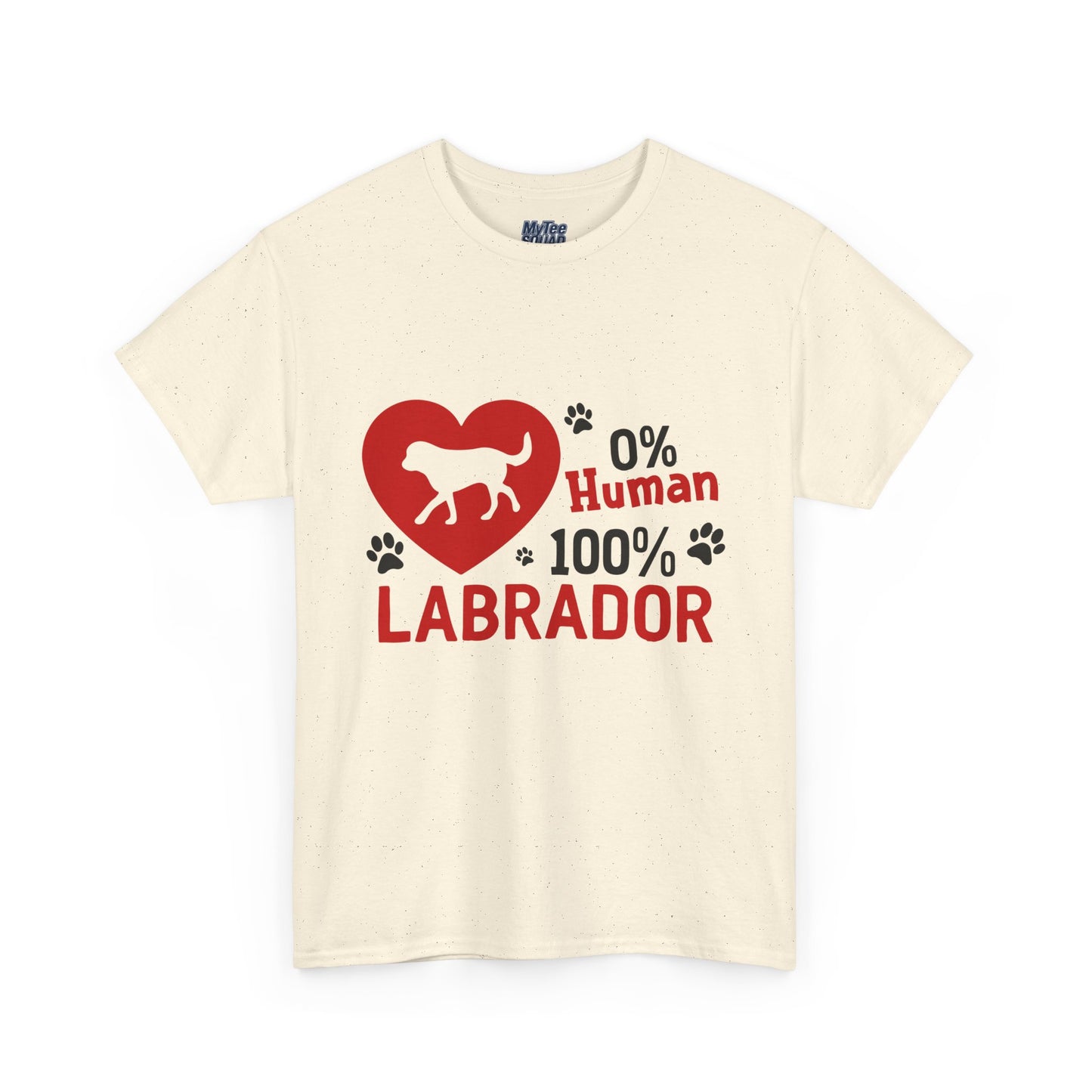 0% Human 100% Labrador Unisex T-Shirt