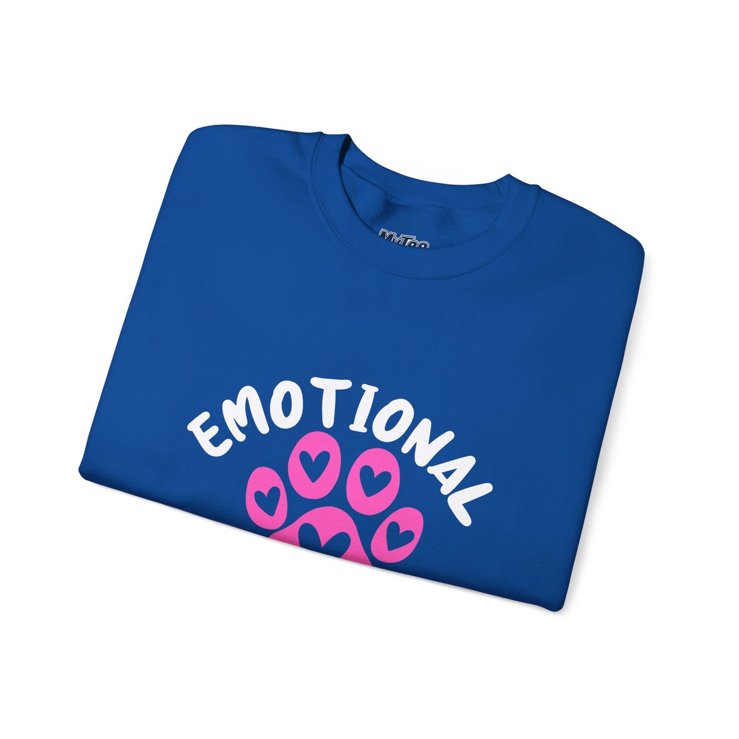 Emotional Eater Sweatshirt – Heart, Paws & Snacks