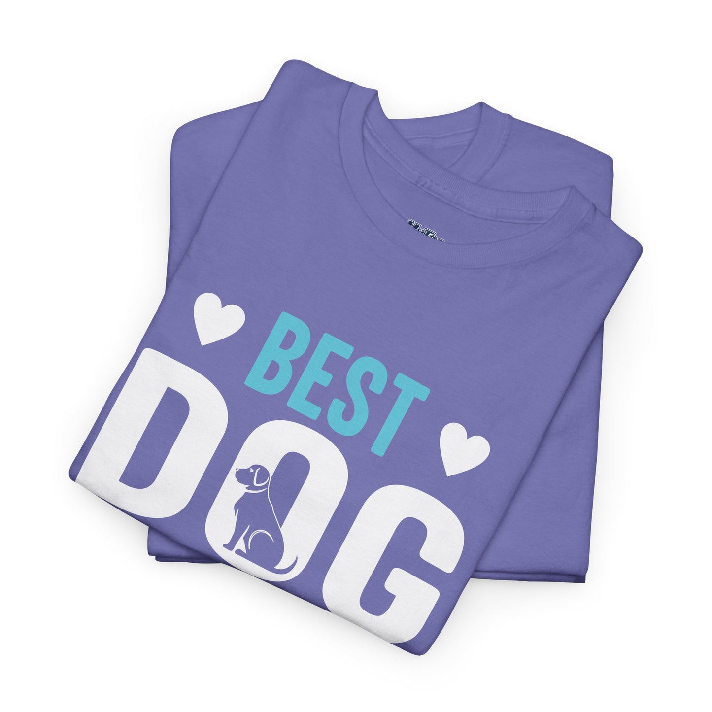 Best Dog Dad Ever Cotton T-Shirt