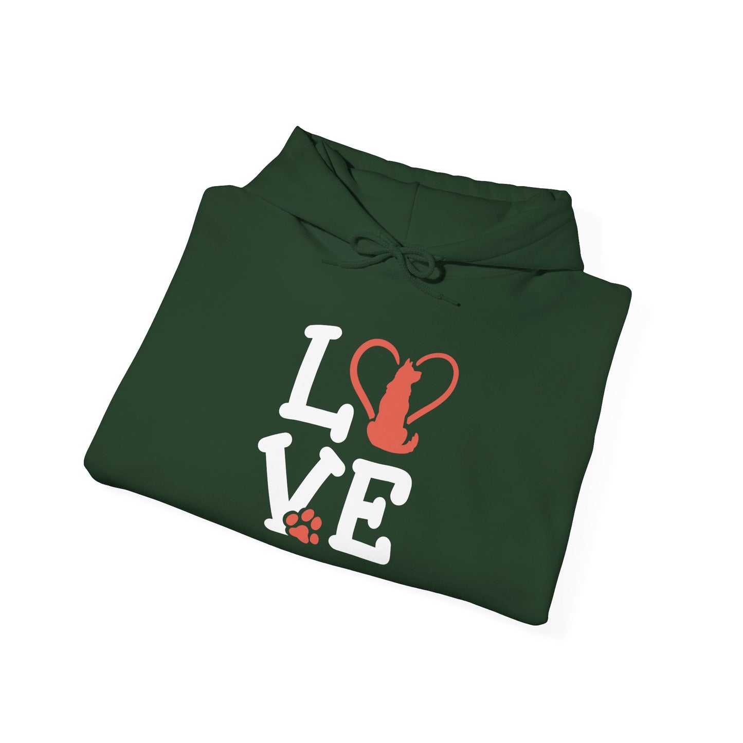 Love Cat Hoodie | Cozy Gift for Pet Lovers