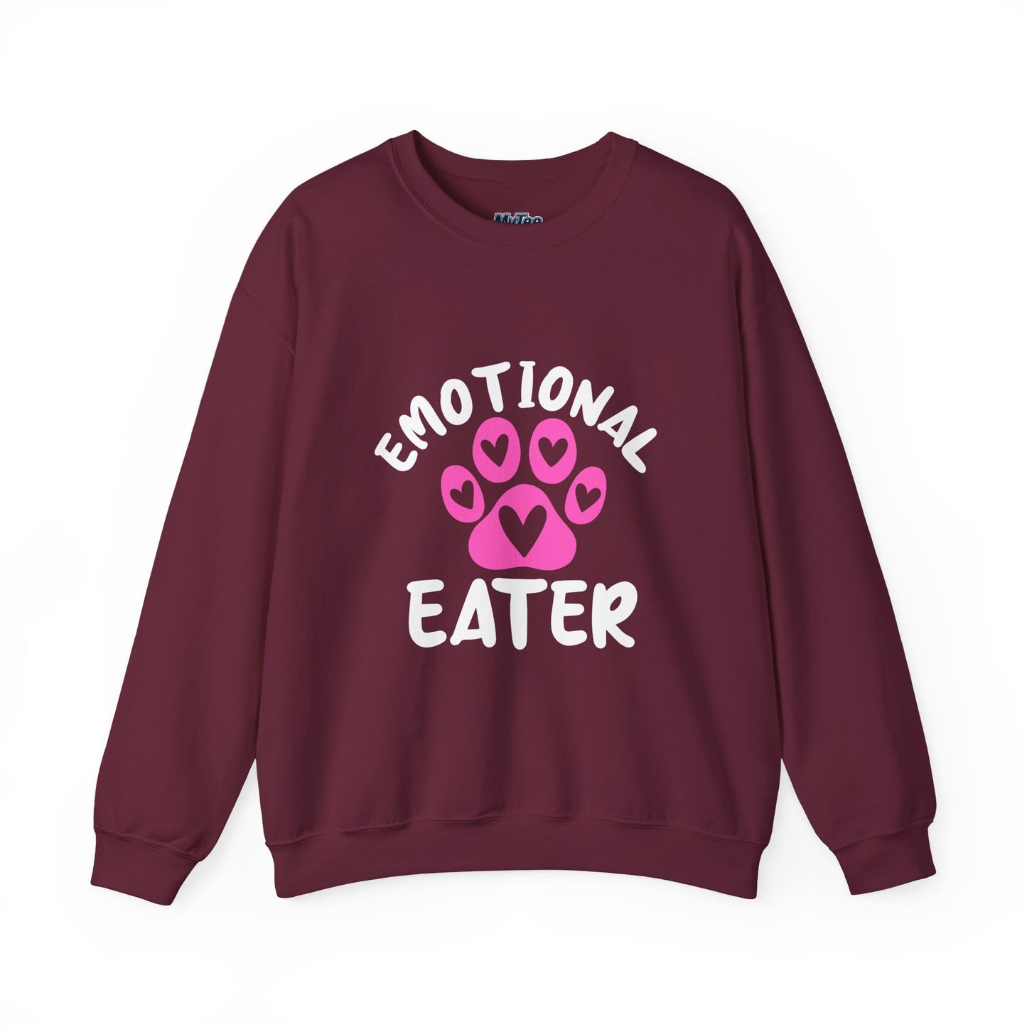 Emotional Eater Sweatshirt – Heart, Paws & Snacks