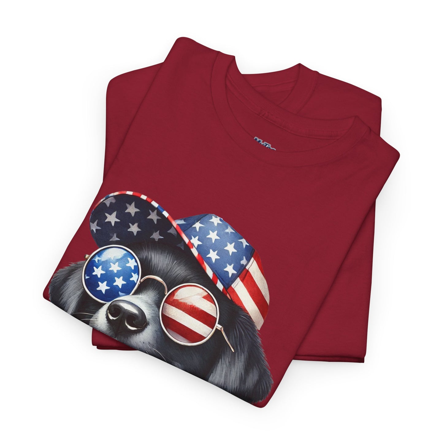 Patriotic Labrador Retriever With Sunglasses And Bow Unisex T-Shirts