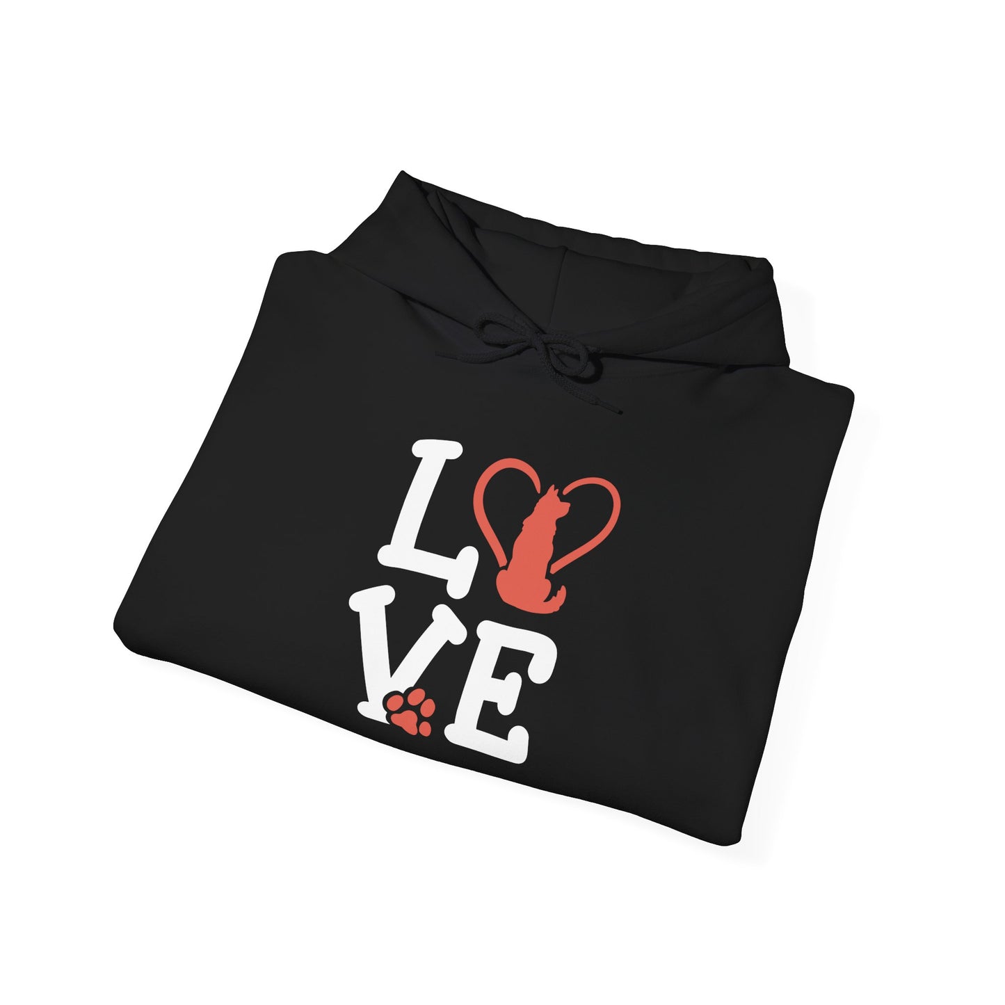 Love Cat Hoodie | Cozy Gift for Pet Lovers