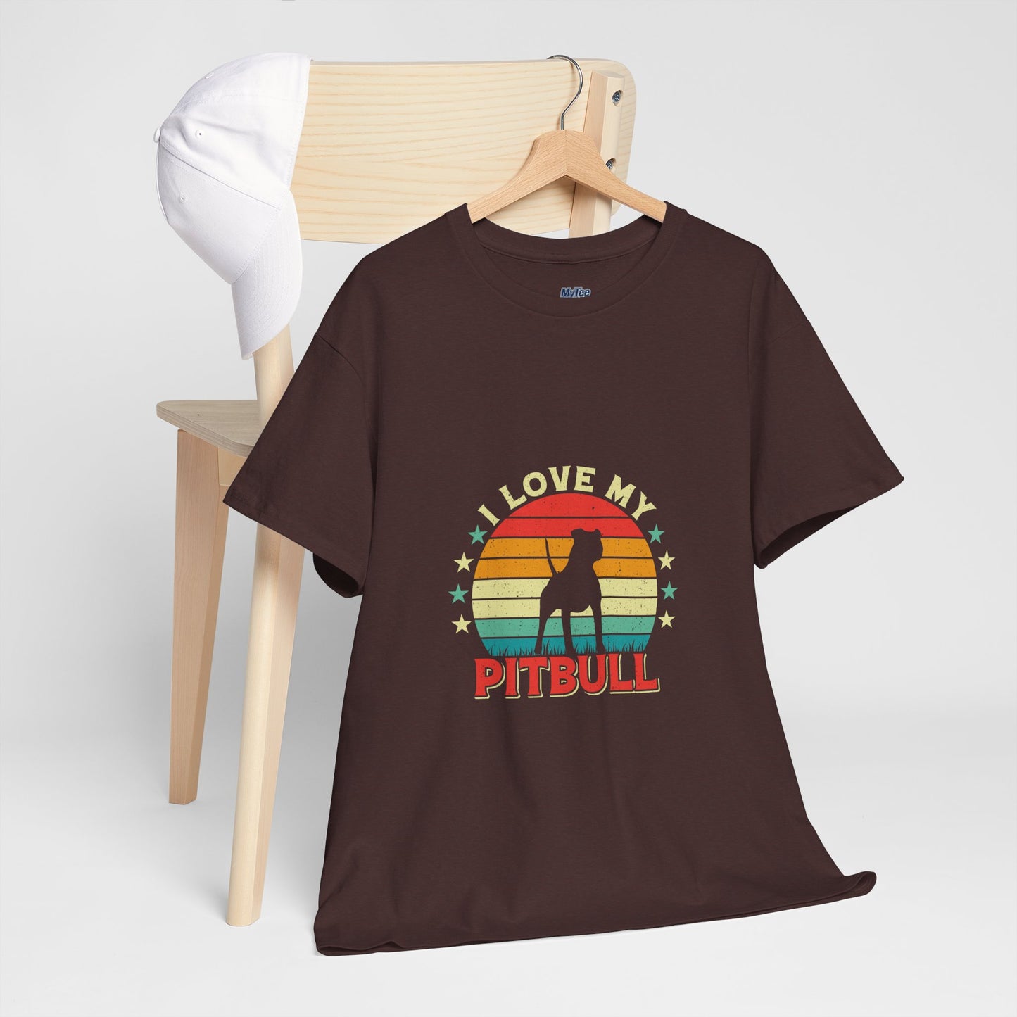 I Love My Pitbull Unisex T-Shirt | Best Gift For Dog Mom & Dad