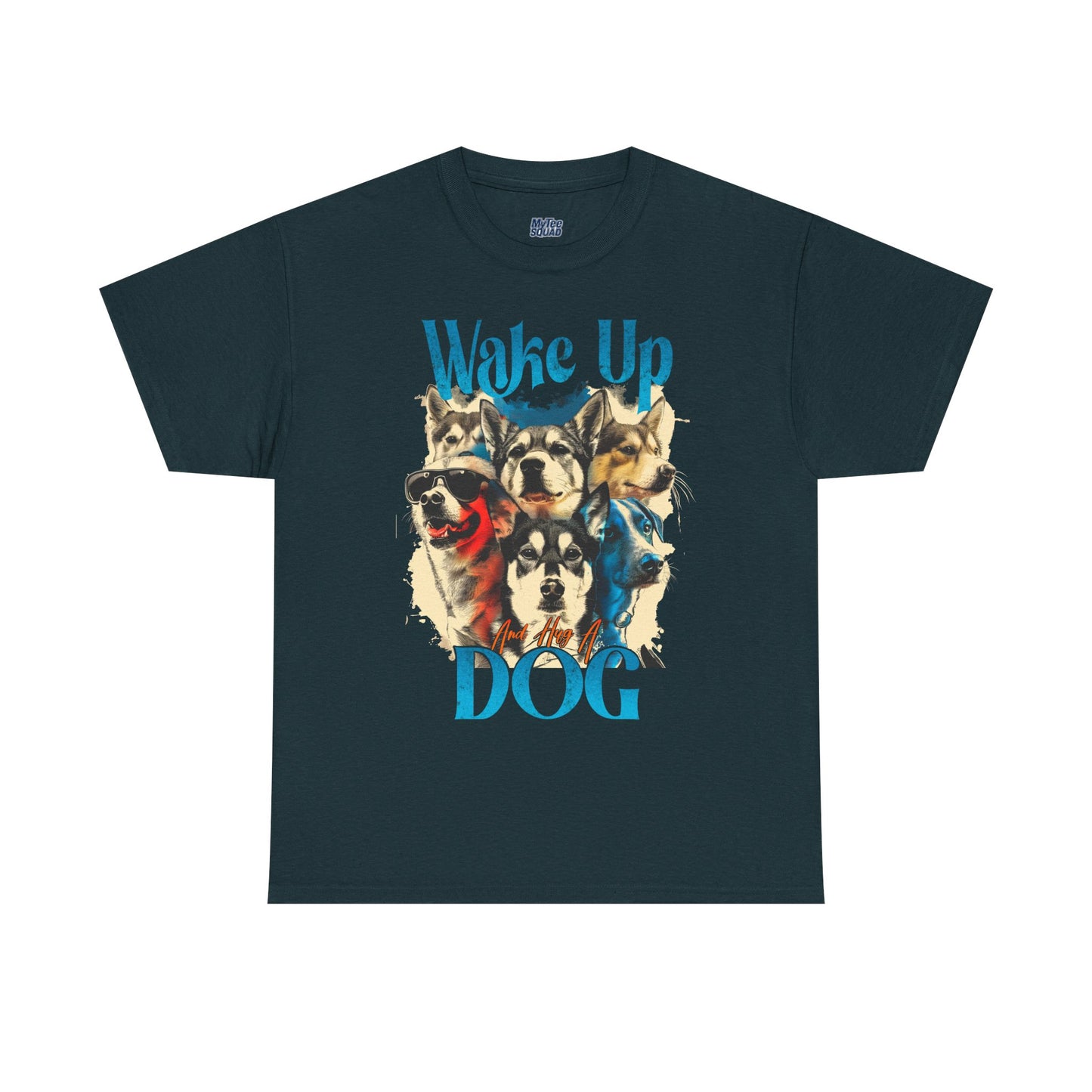 Wake Up Dog Unisex Cotton Tee