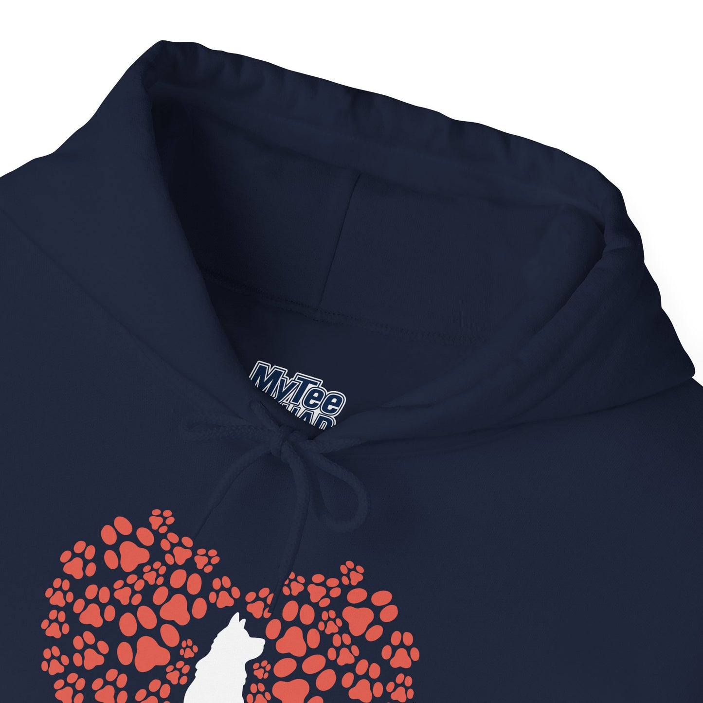 Heart Of A Cat – Minimalist Pet Lover Hoodie
