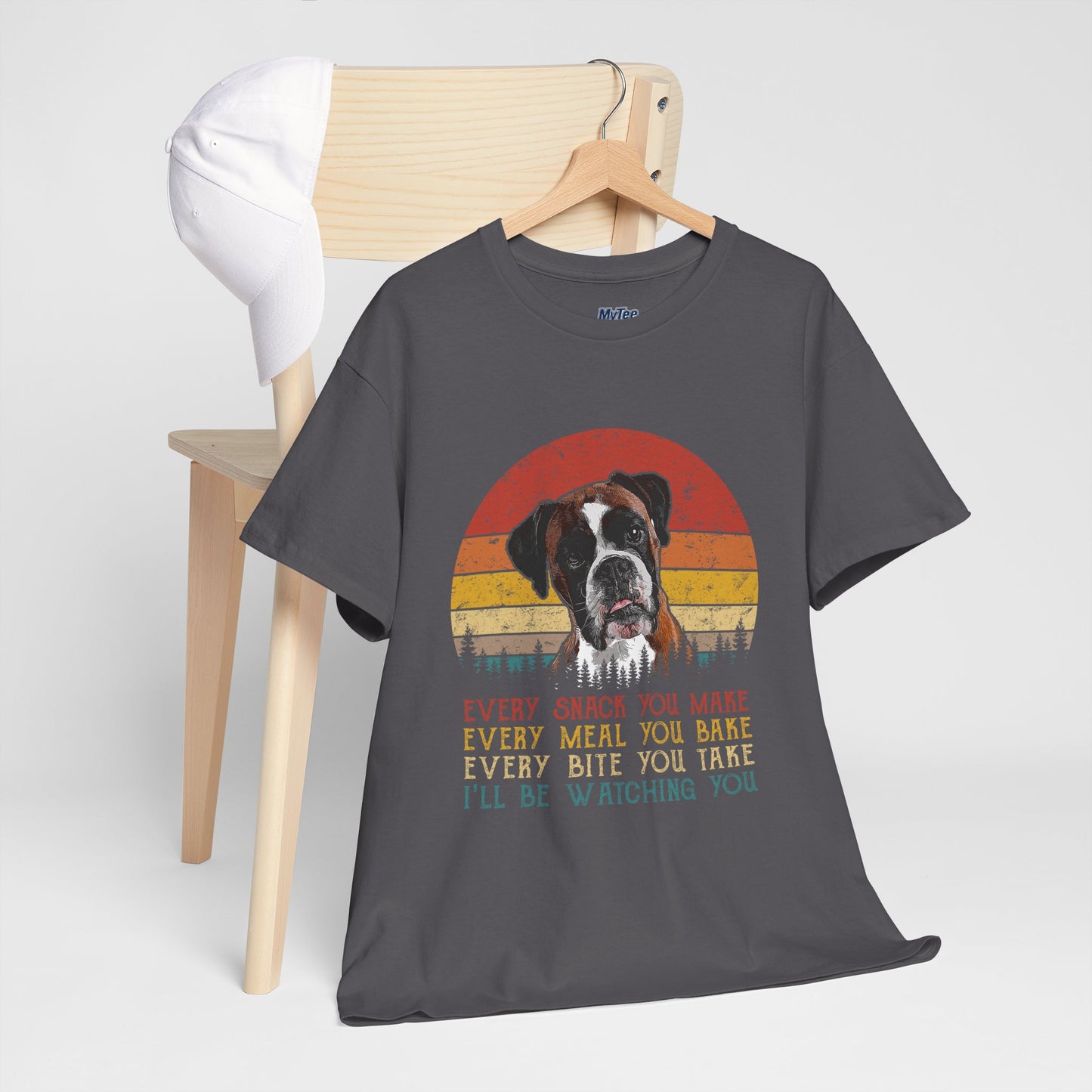 Every Snack You Make Retro Dog Lover - Cotton T-Shirt