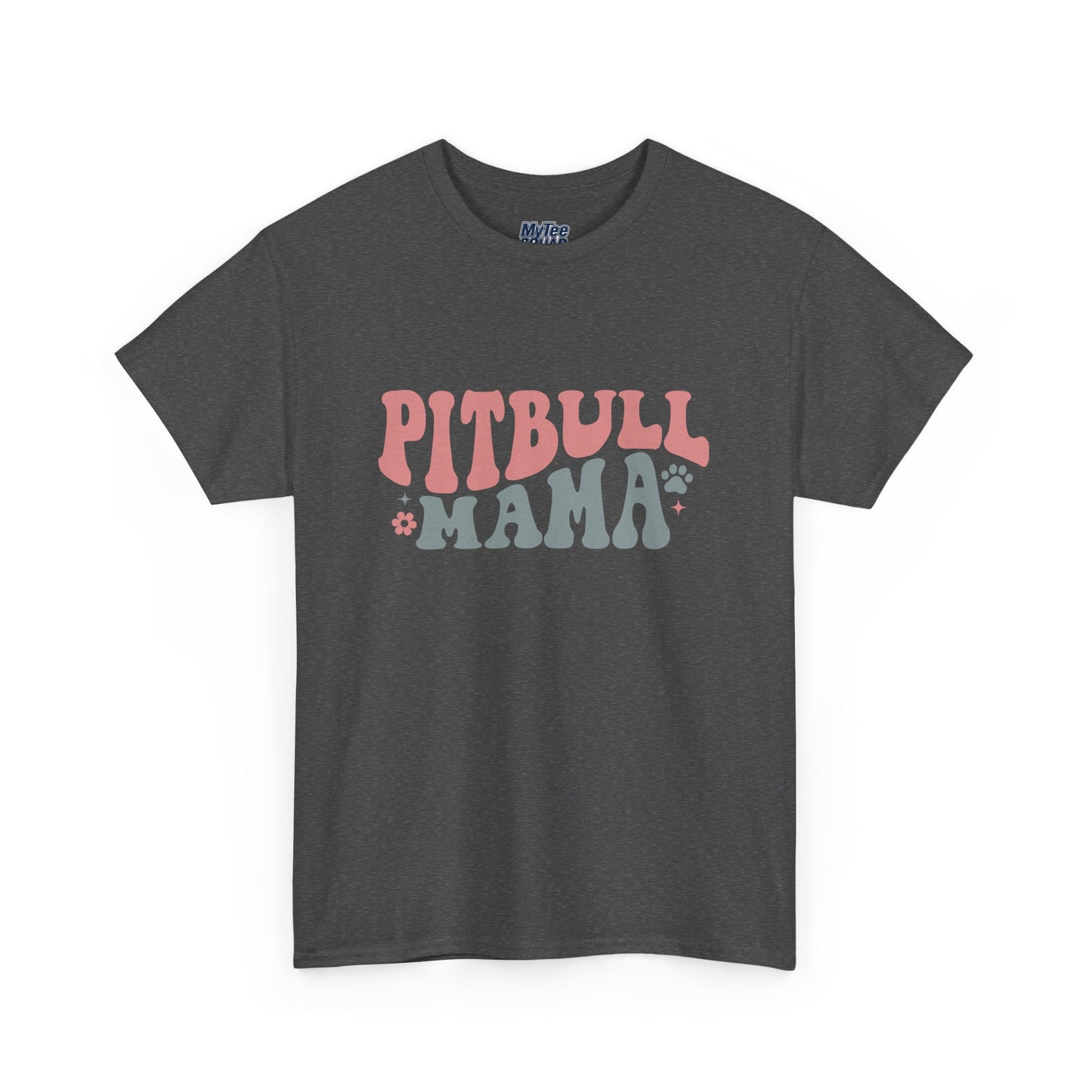 Pitbull Mama Tee – Cute Casual Shirt for Dog Moms & Pet Lovers
