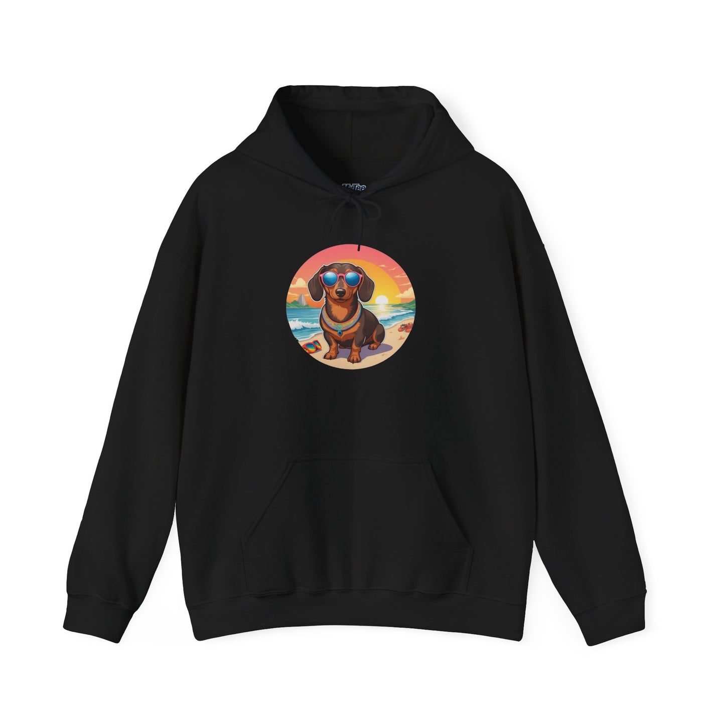 Dachshund Lover's Sunset Unisex Hoodie