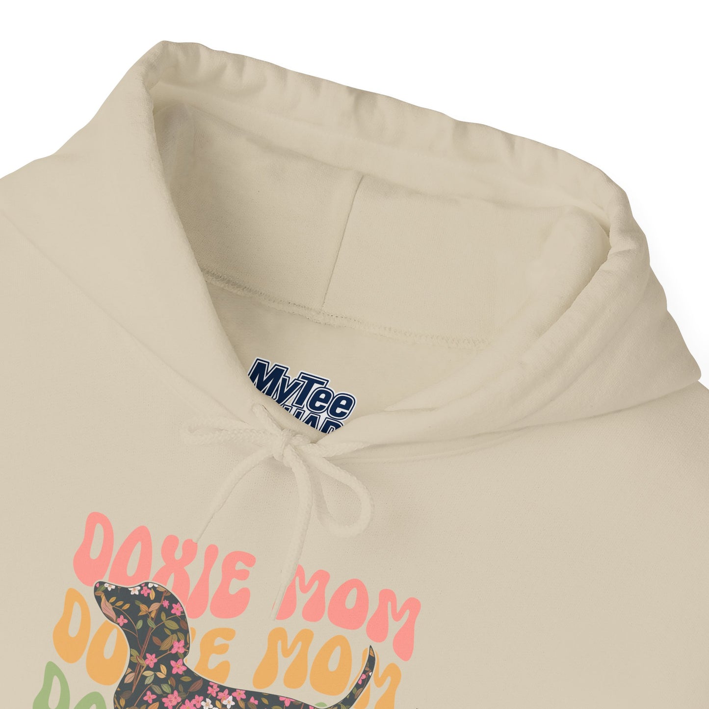 Doxie Mom Retro Hoodie – Cozy Hoodie With Colorful Dog Print