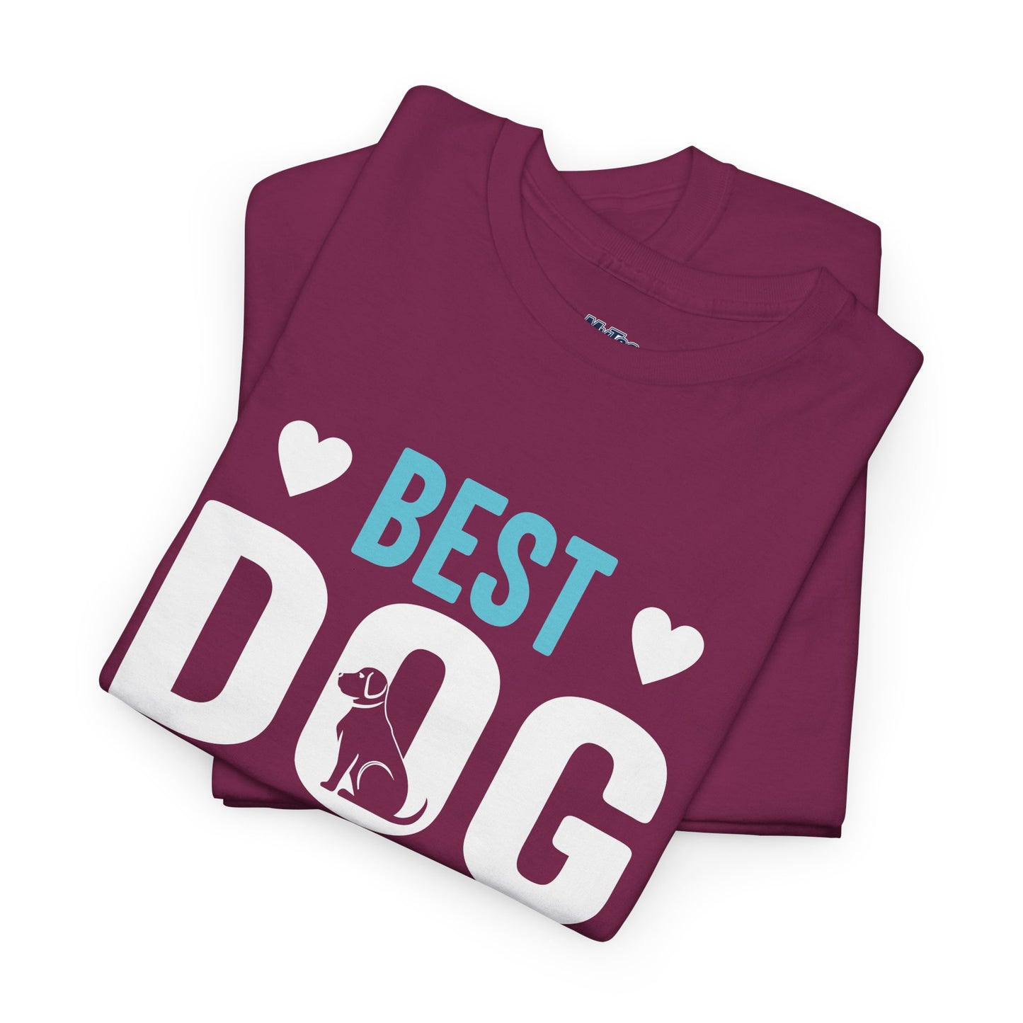 Best Dog Dad Ever Cotton T-Shirt