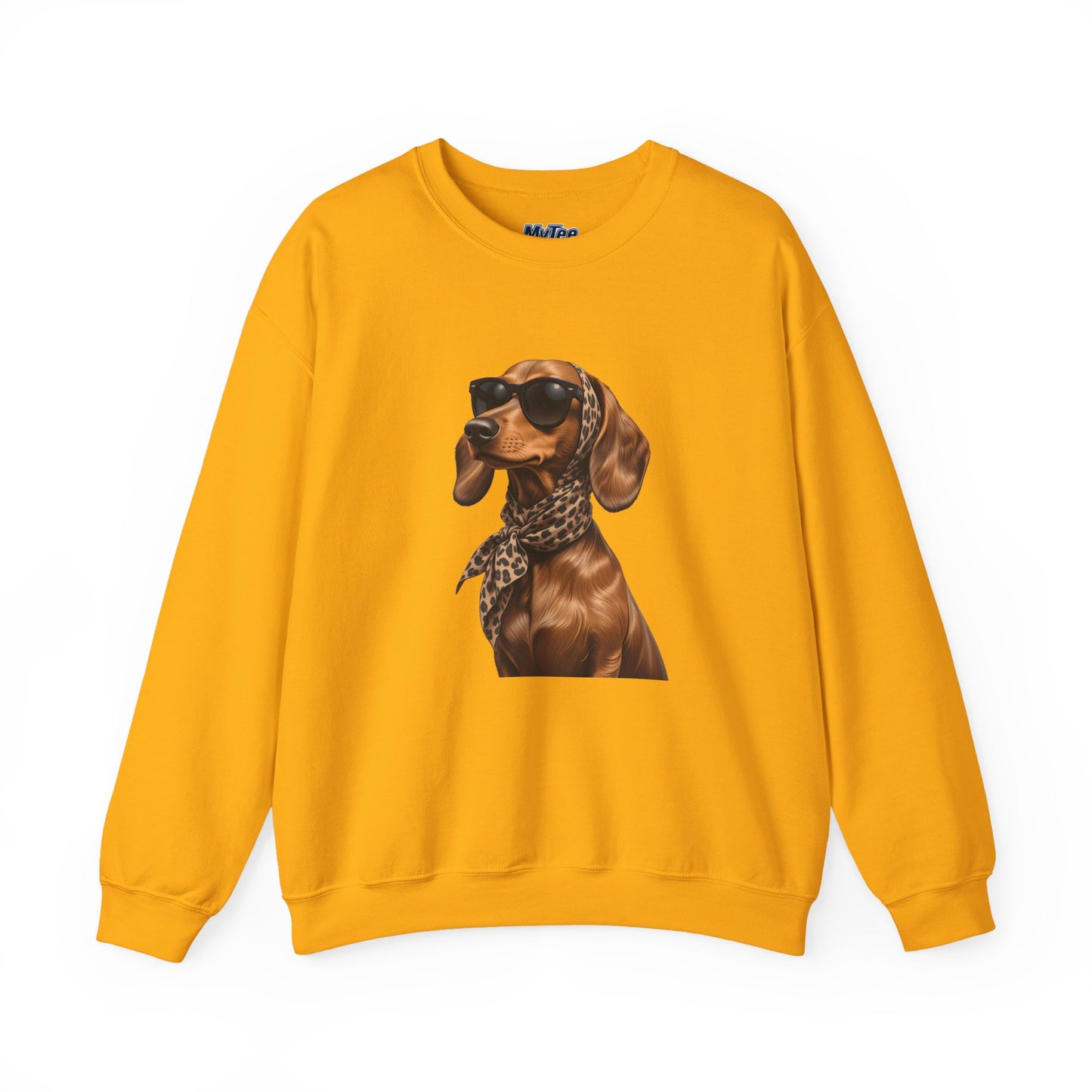 Chic Dachshund Dog Lover Unisex Sweatshirt | Crewneck Pullover For Pet Lovers