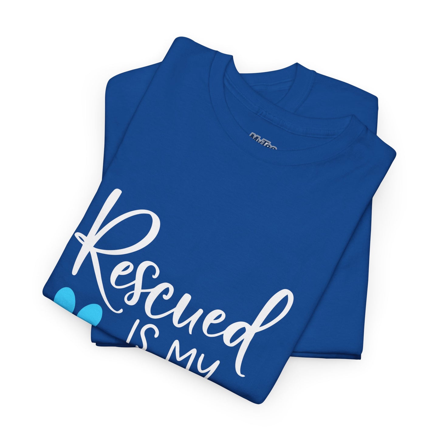 Rescued Is My Favorite Breed T-Shirt – Pet Adoption Love Tee
