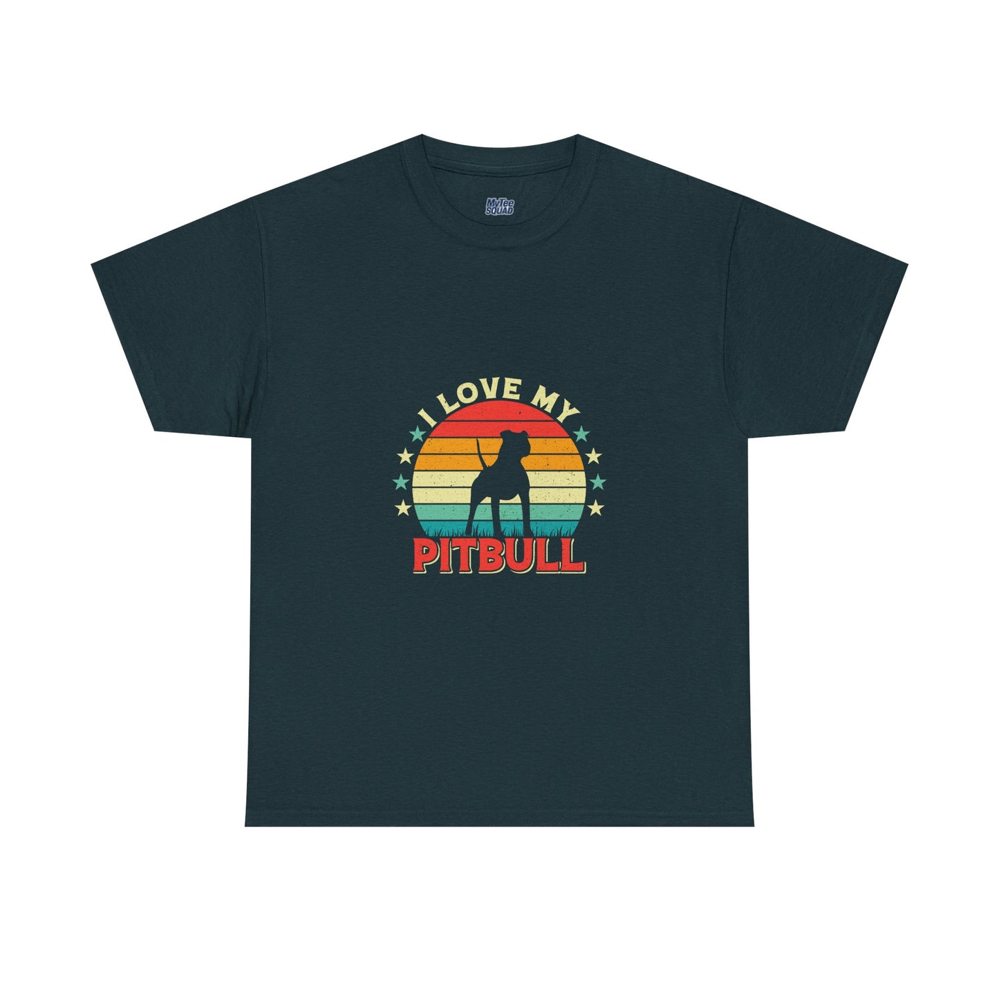 I Love My Pitbull Unisex T-Shirt | Best Gift For Dog Mom & Dad