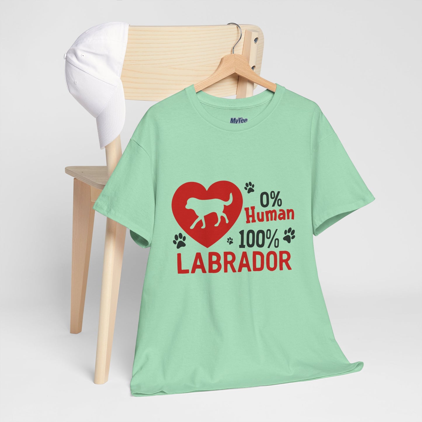 0% Human 100% Labrador Unisex T-Shirt