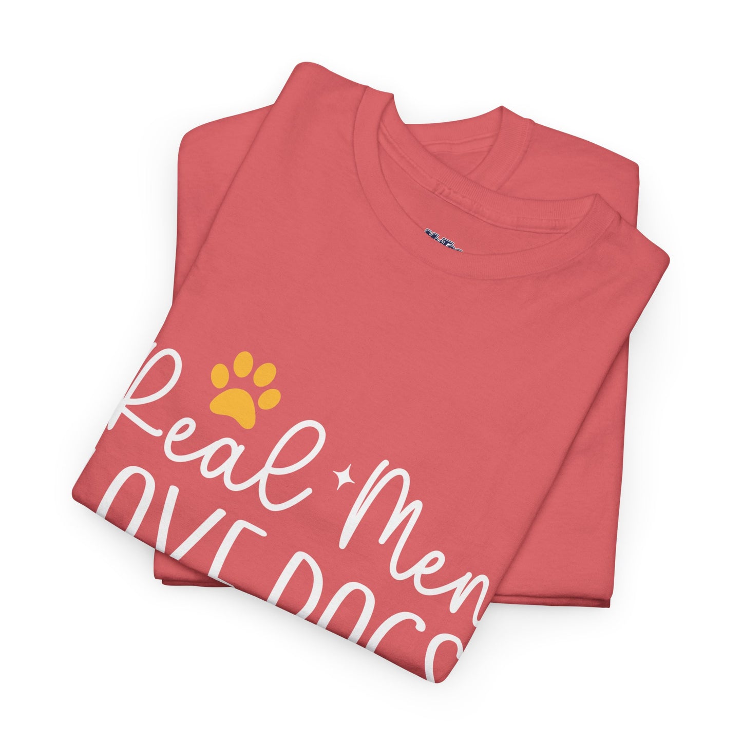 Real Men Love Dogs Cotton T-Shirts | Dog Lover