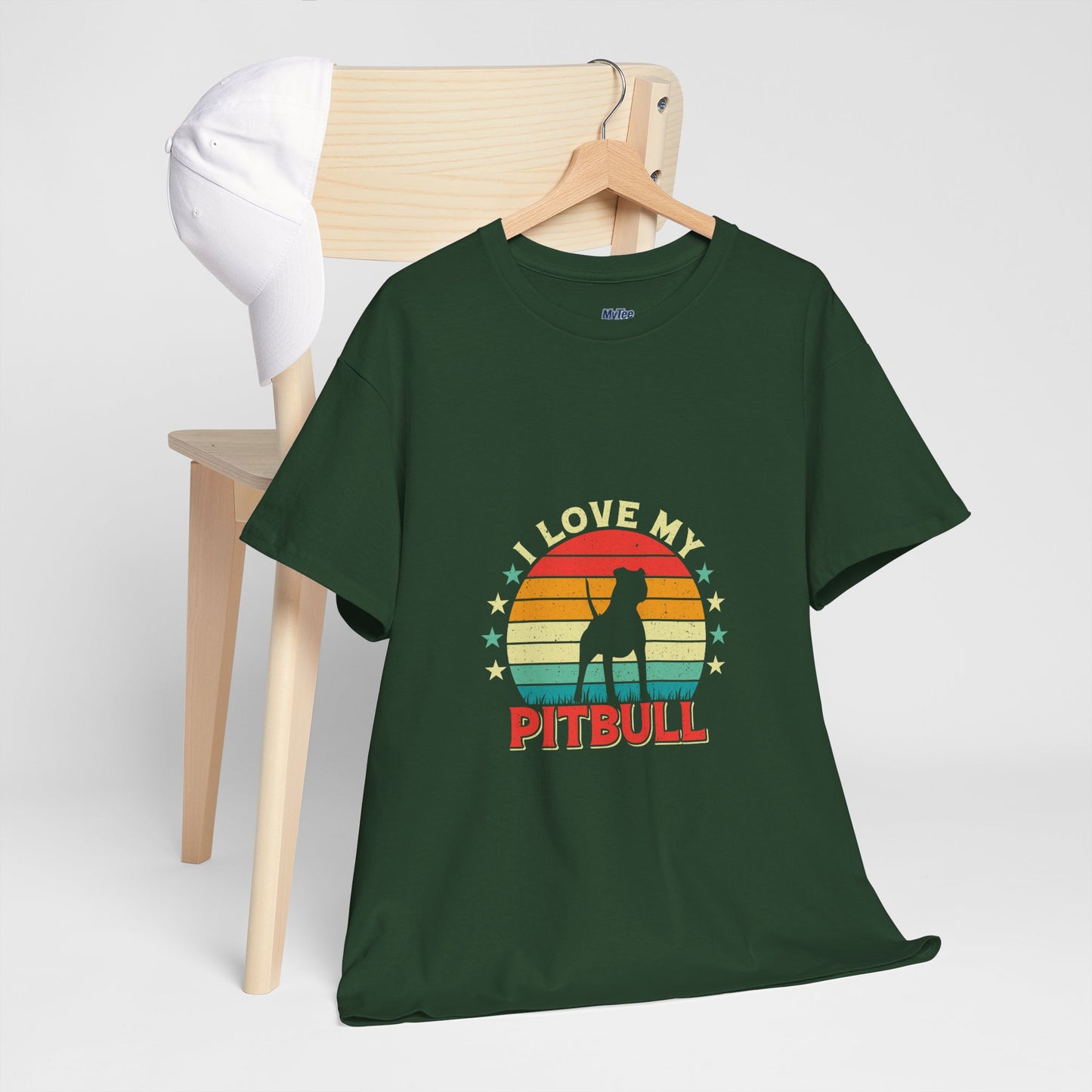 I Love My Pitbull Unisex T-Shirt | Best Gift For Dog Mom & Dad