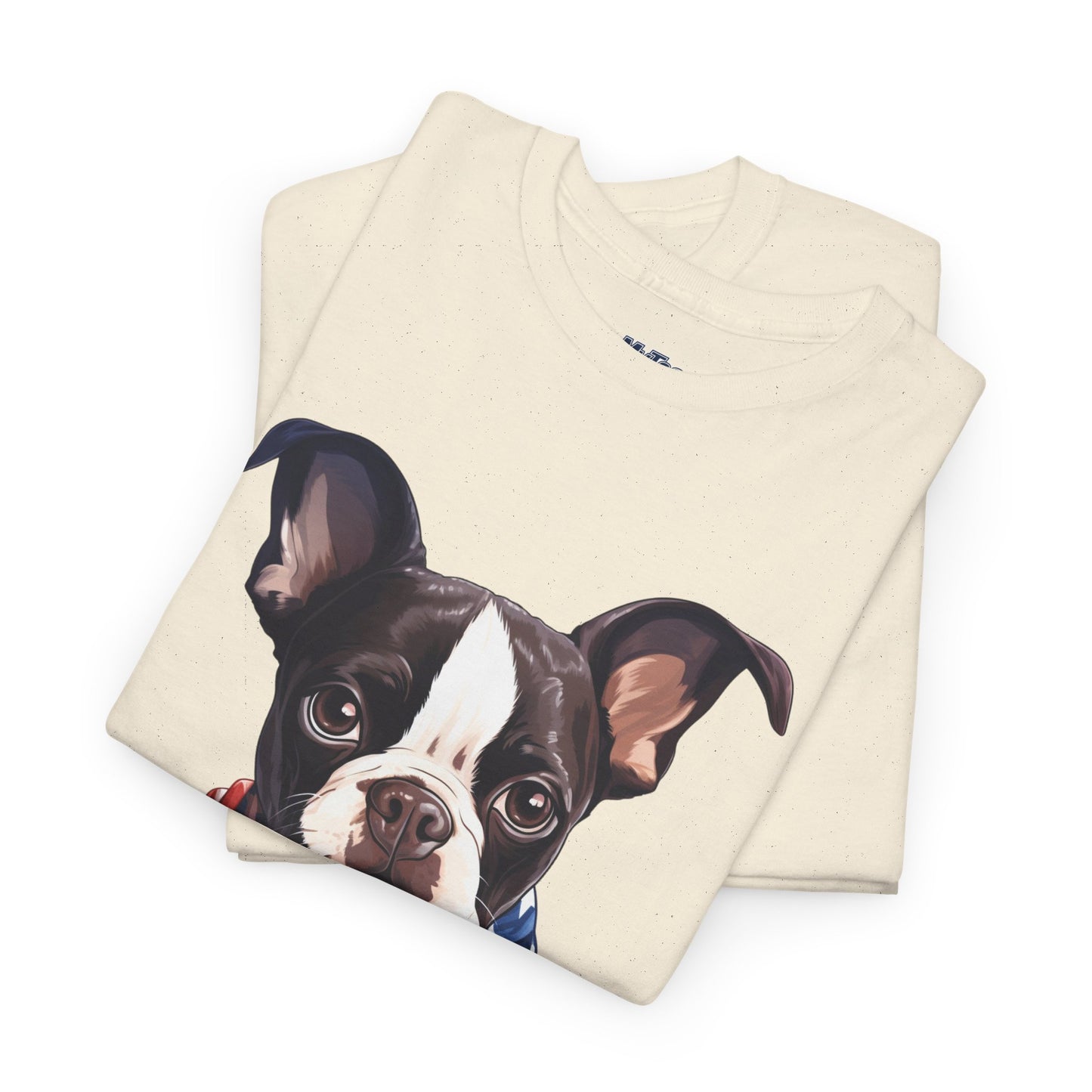 Patriotic Boston Terrier Unisex T-Shirt