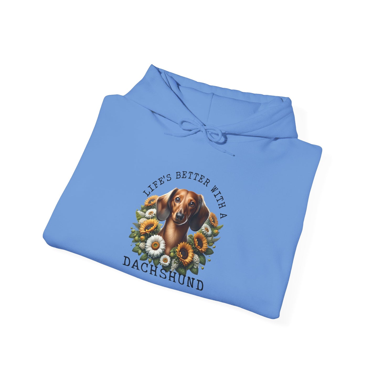 Dachshund Floral Unisex Sweatshirt