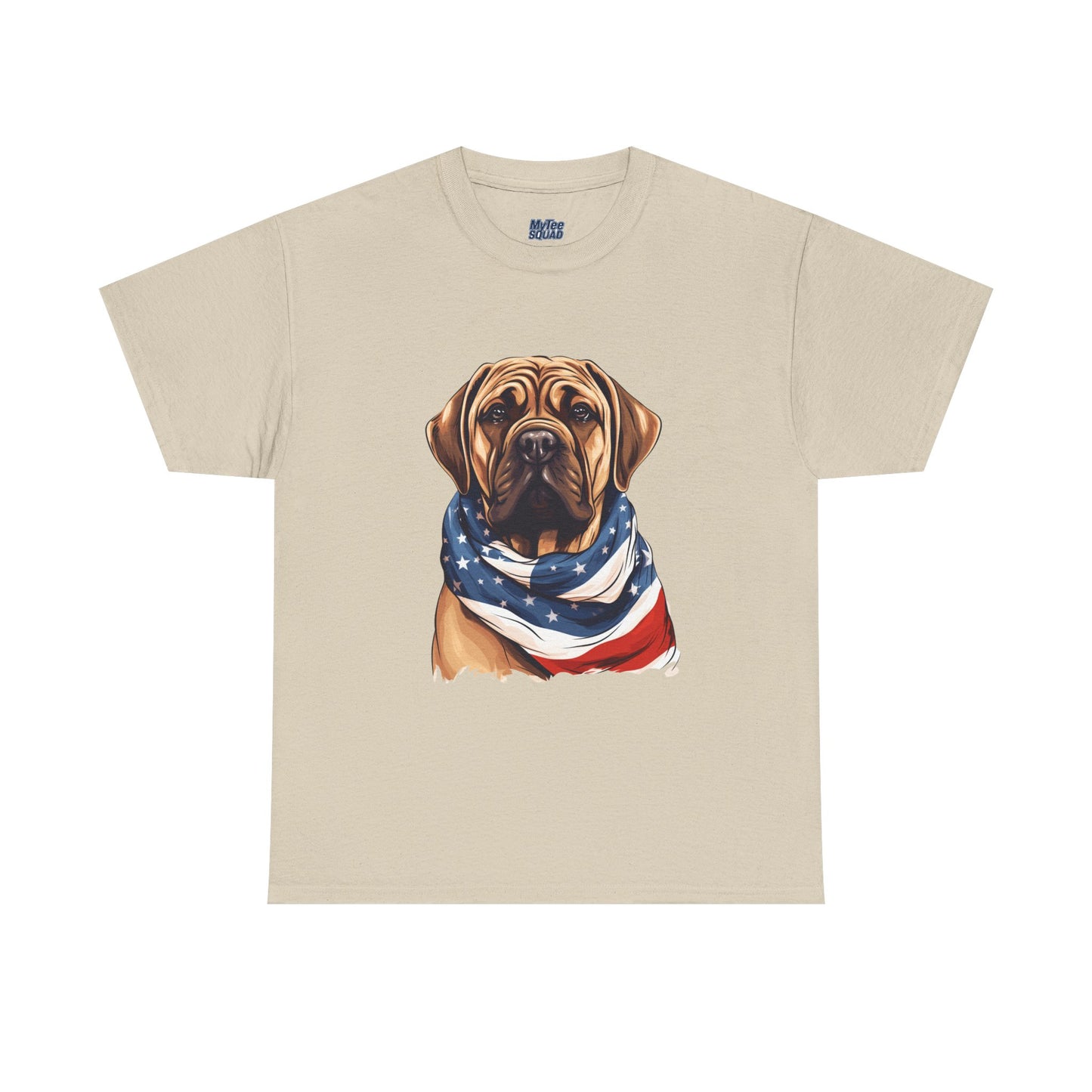 Patriotic Mastiff Unisex T-Shirt
