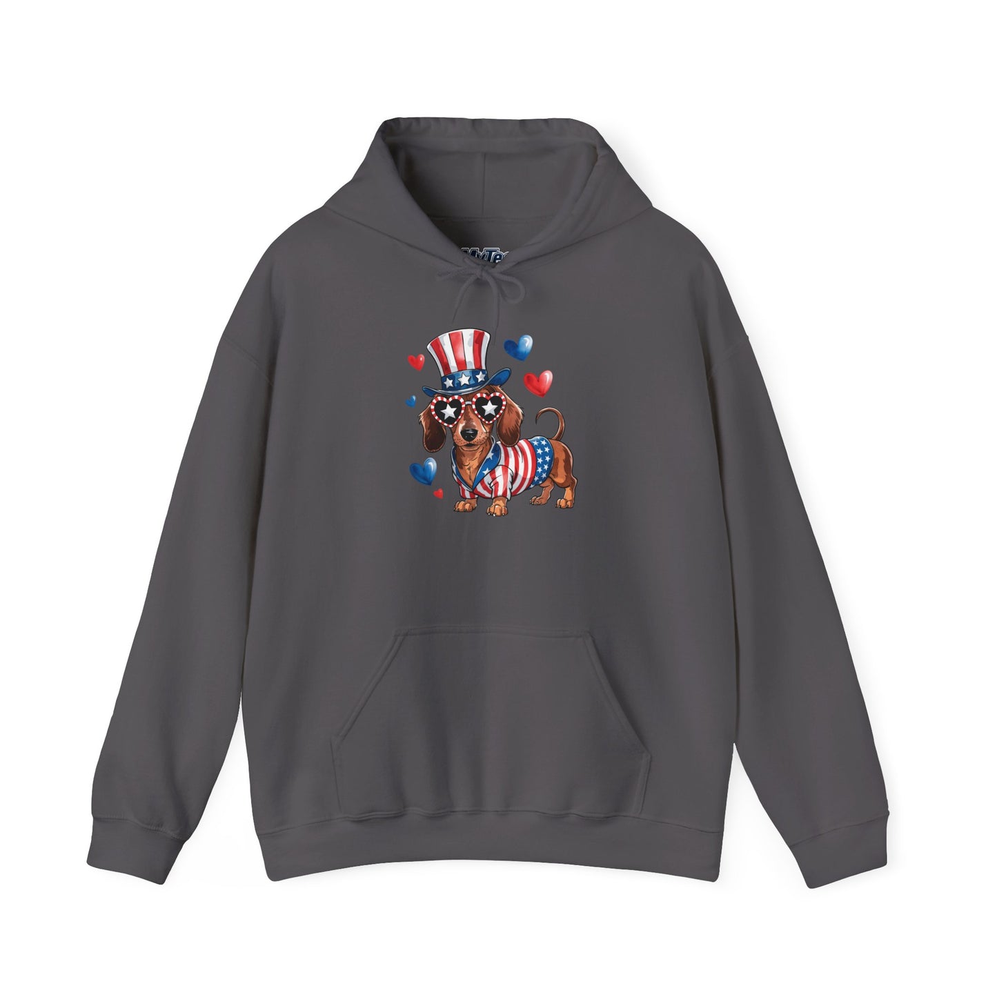 Patriotic Dachshund Unisex Hoodie - Perfect For 4th Of July