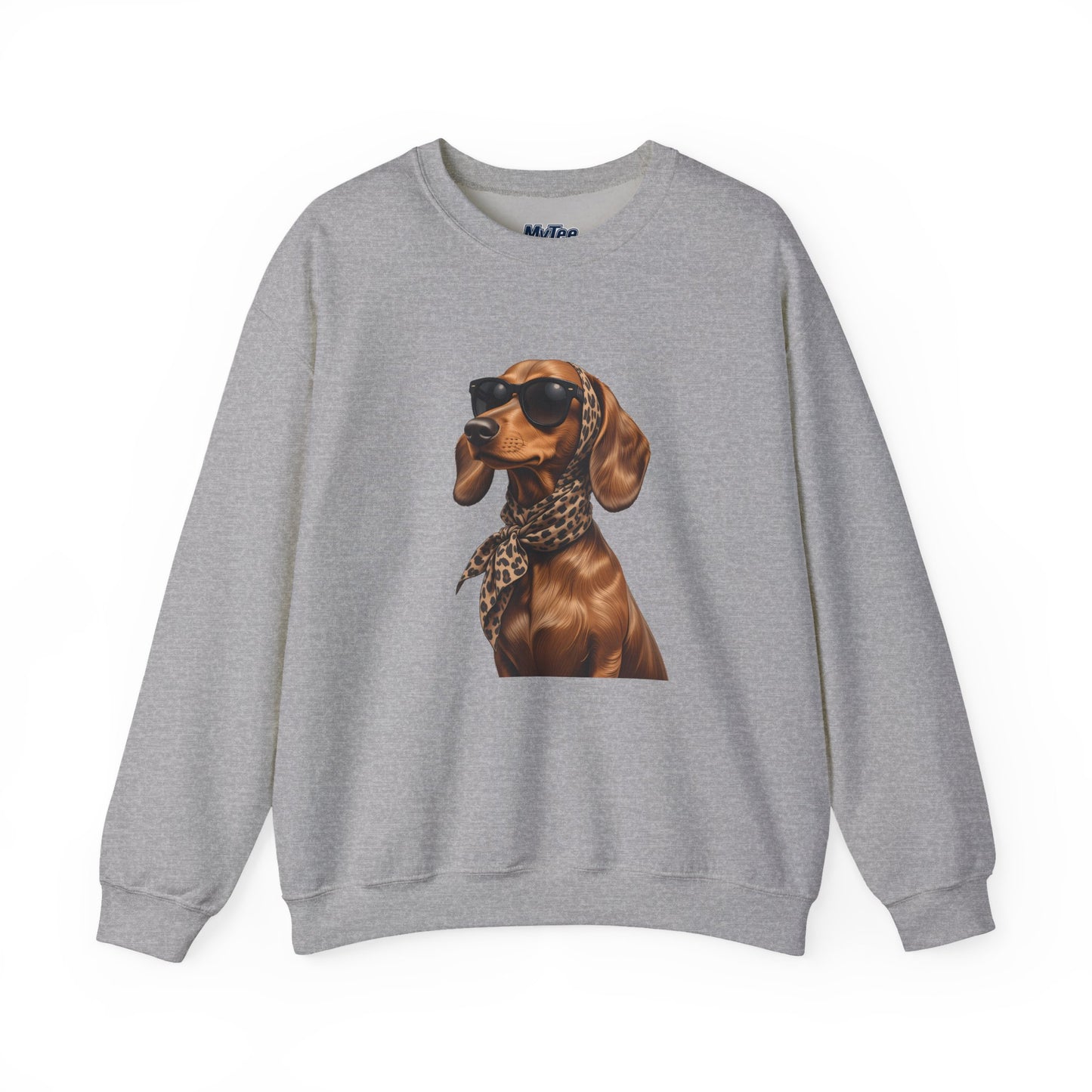 Chic Dachshund Dog Lover Unisex Sweatshirt | Crewneck Pullover For Pet Lovers
