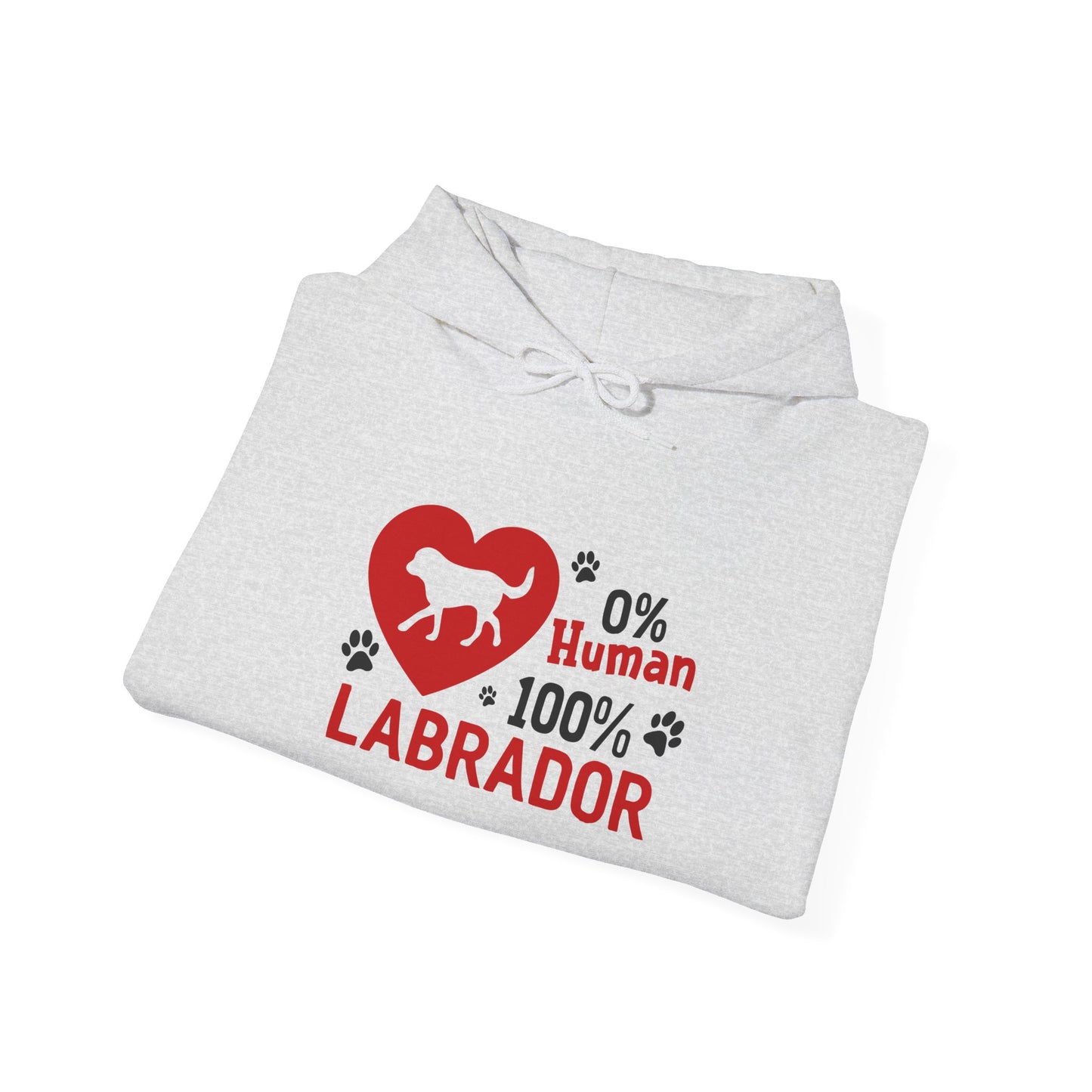0% Human 100% Labrador Unisex Hoodie