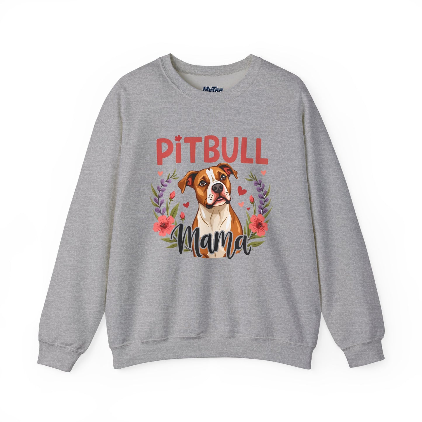 Pitbull Mama Life Sweatshirt – Comfy Wear for Pup Moms