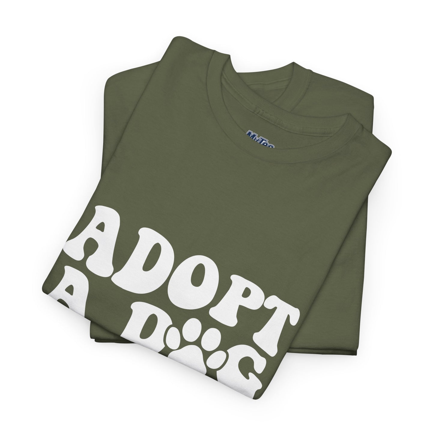 Adopt a Dog Change a Life Cotton T-Shirt - Perfect for Animal Lovers