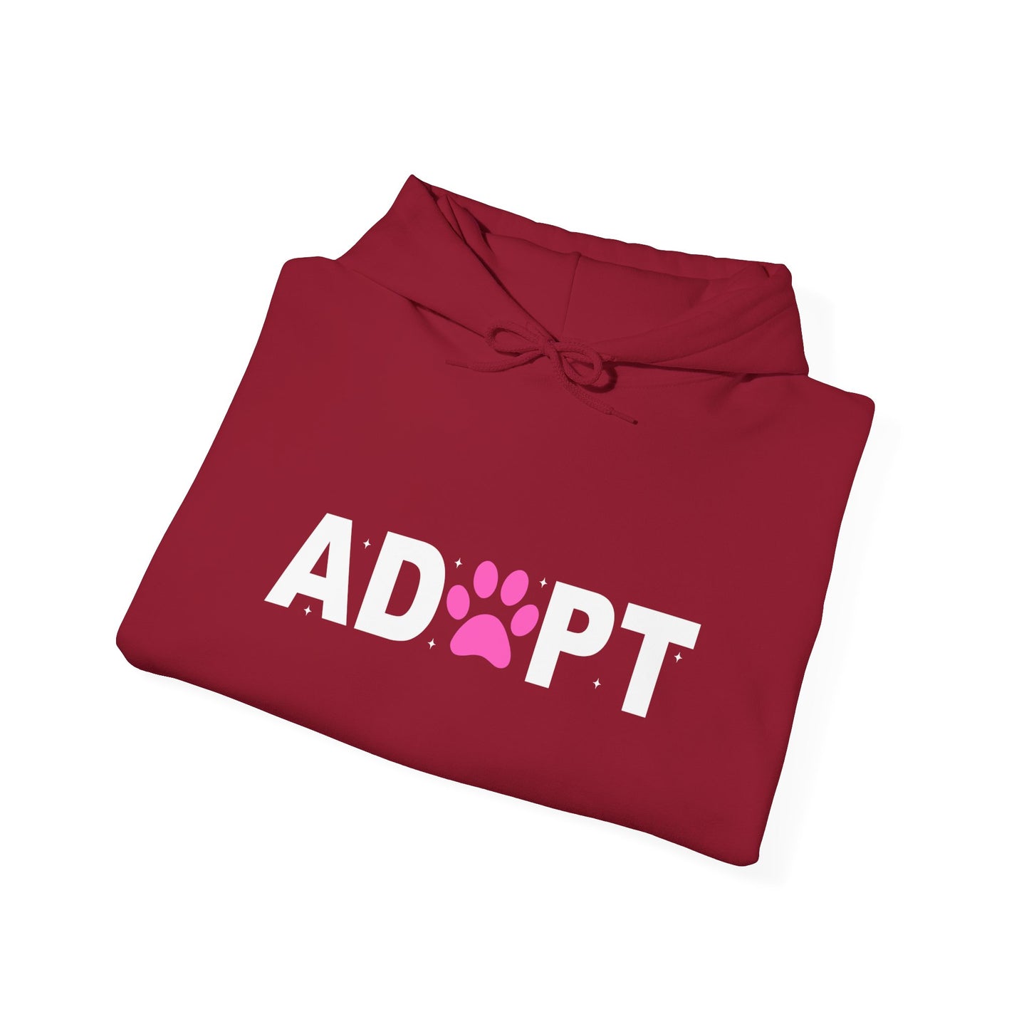 Adopt Paw Unisex Hoodie – Shelter Love Wrapped In Cotton