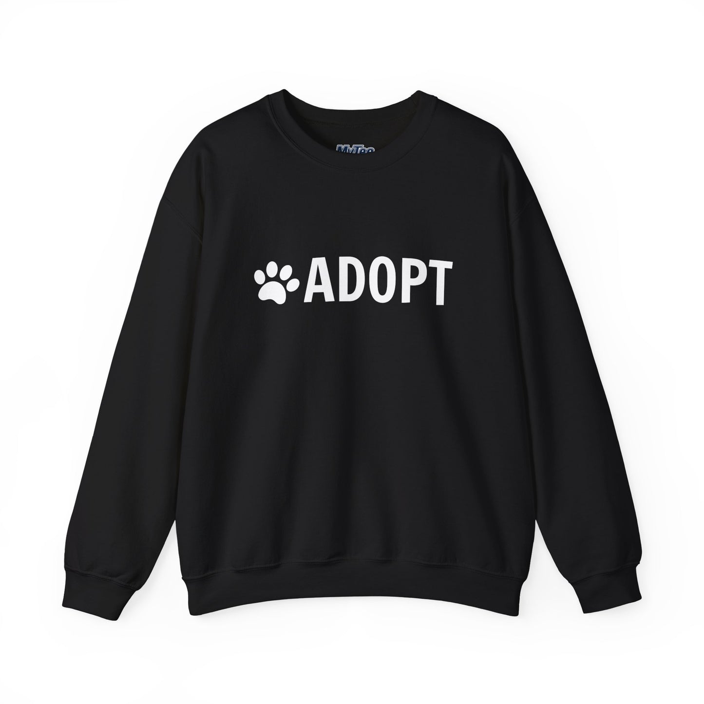 Adopt Pet Lover Crewneck Sweatshirt | Dog Rescue Inspired