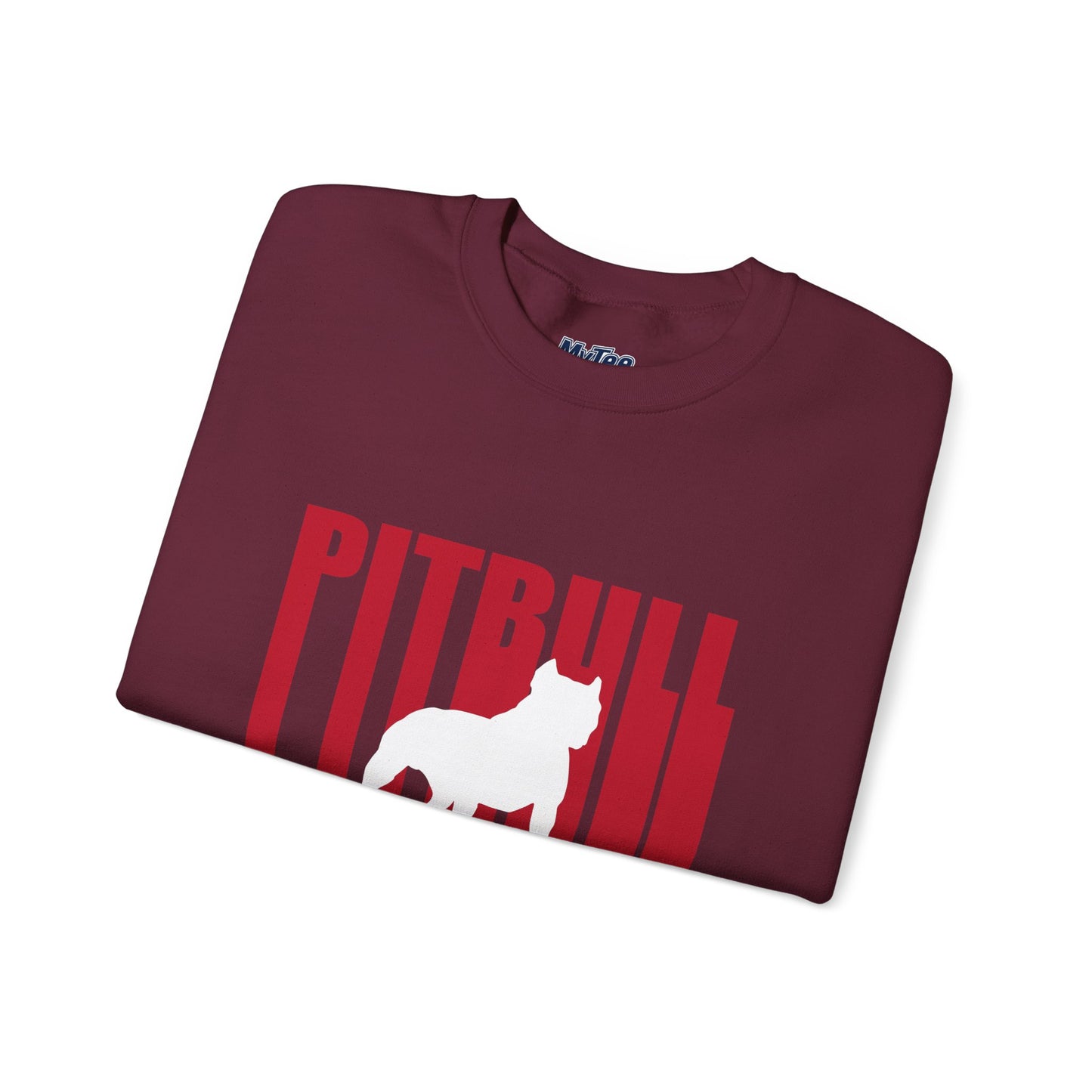 Stylish Pitbull Graphic Unisex Crewneck Sweatshirt | Dog Lover Gift